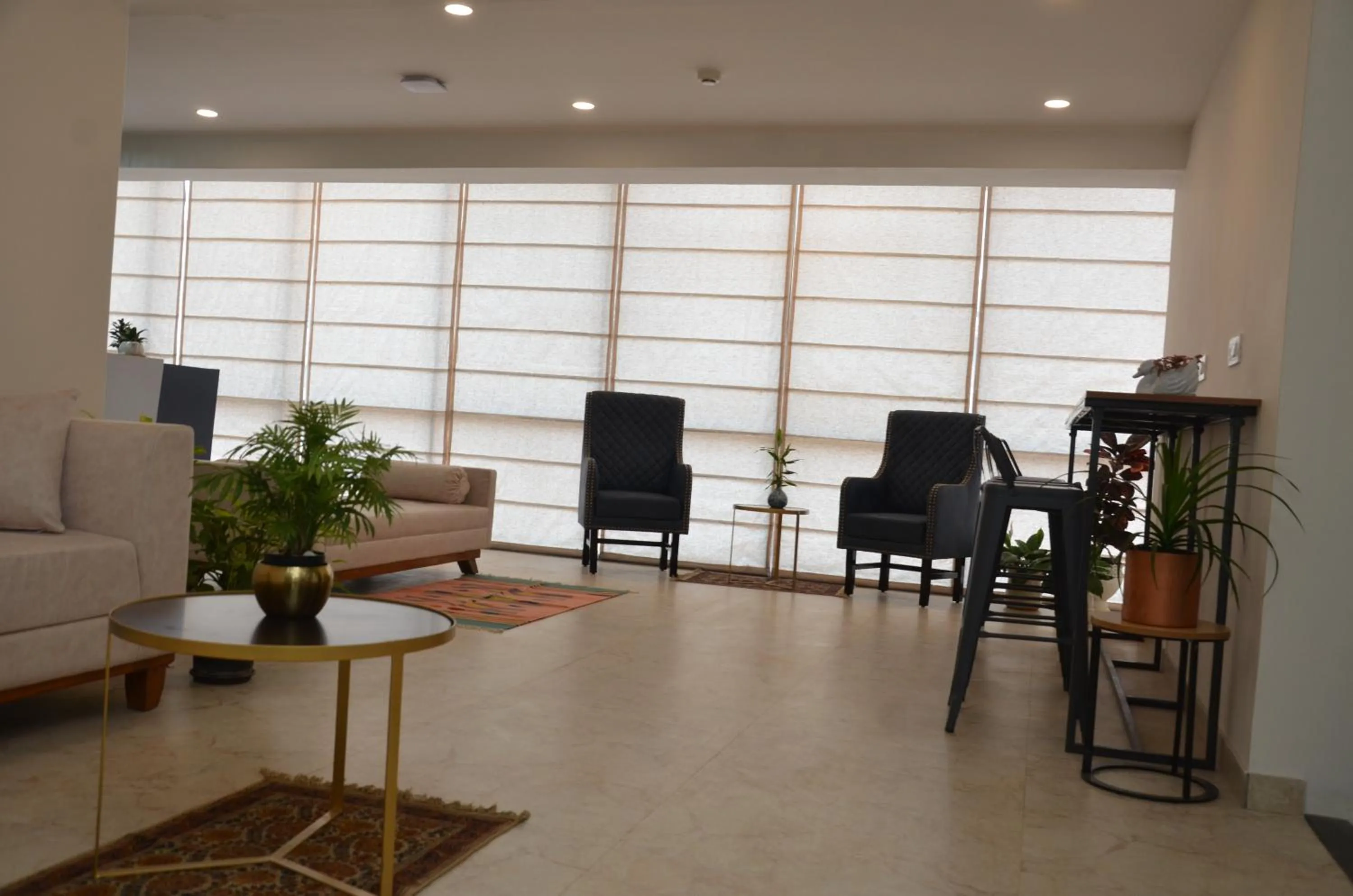 Lobby or reception in Lords Eco Inn Belagavi