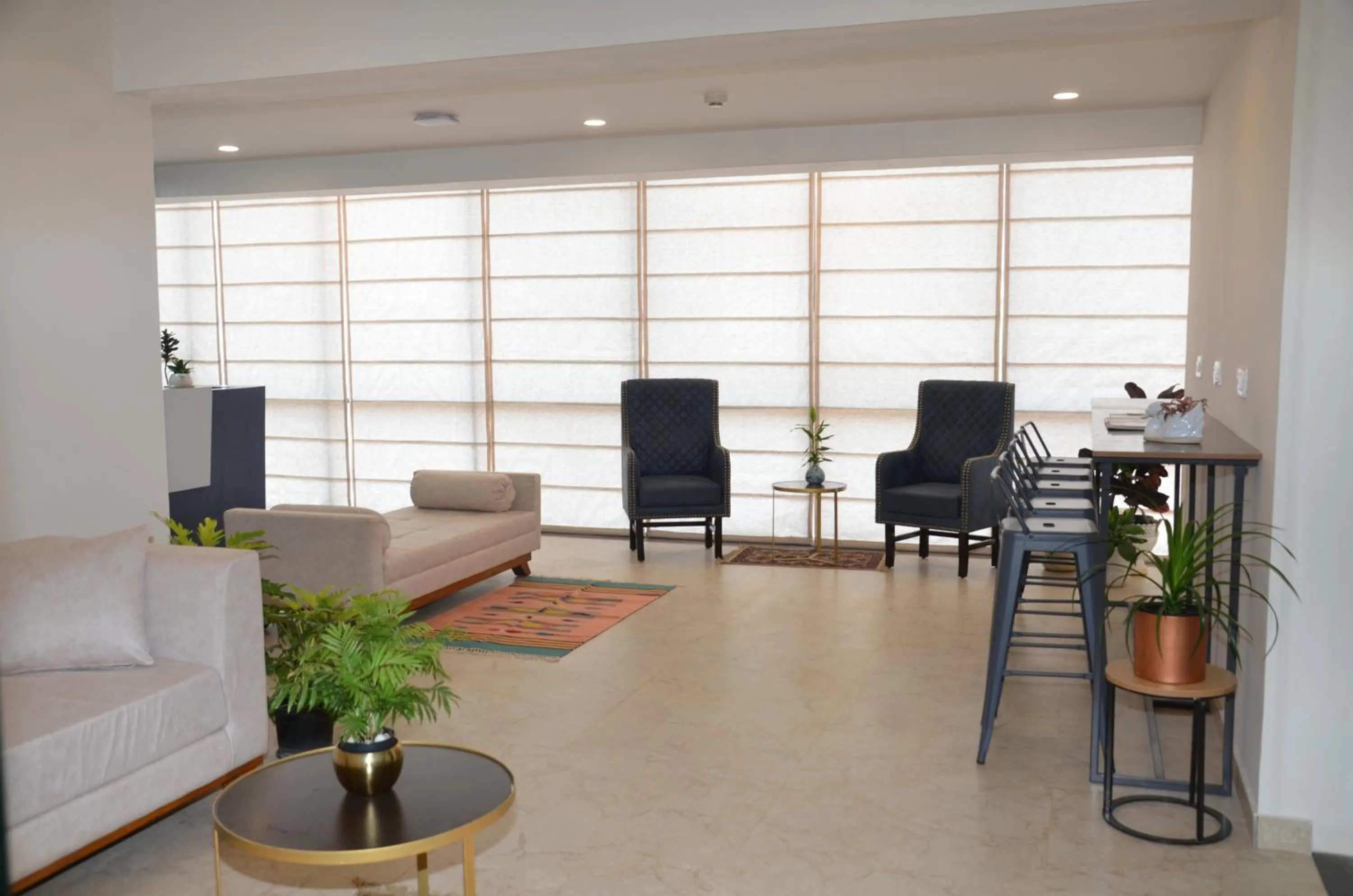 Lobby or reception in Lords Eco Inn Belagavi