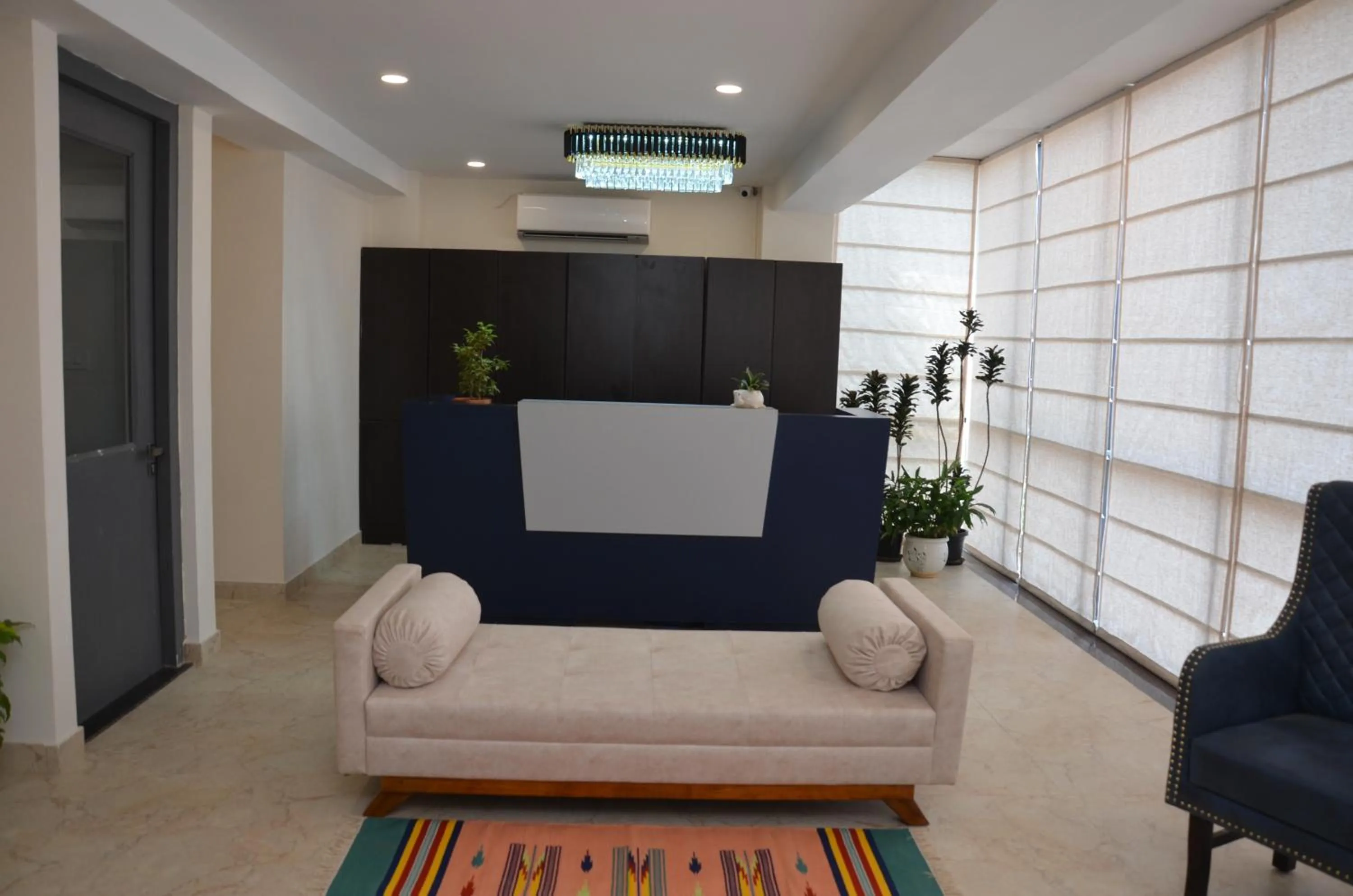 Lobby or reception in Lords Eco Inn Belagavi