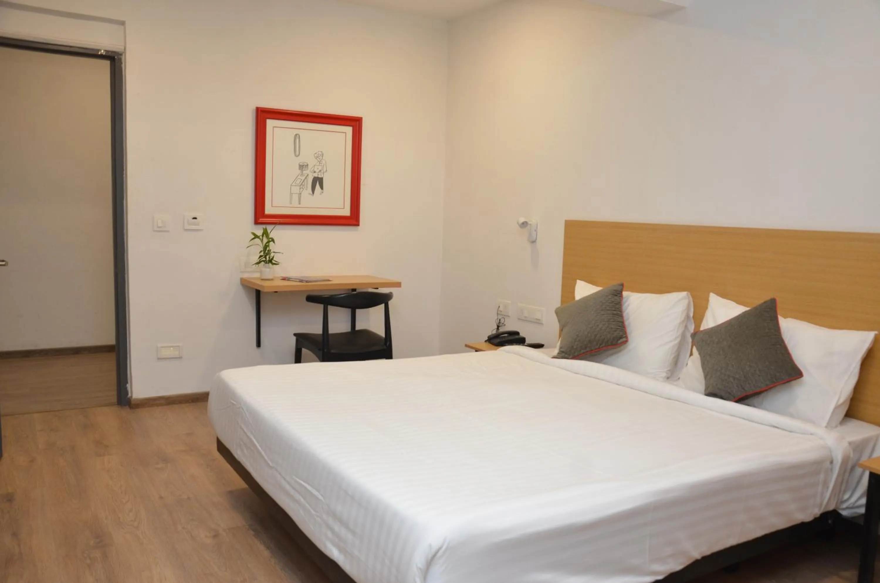 Bedroom, Bed in Lords Eco Inn Belagavi