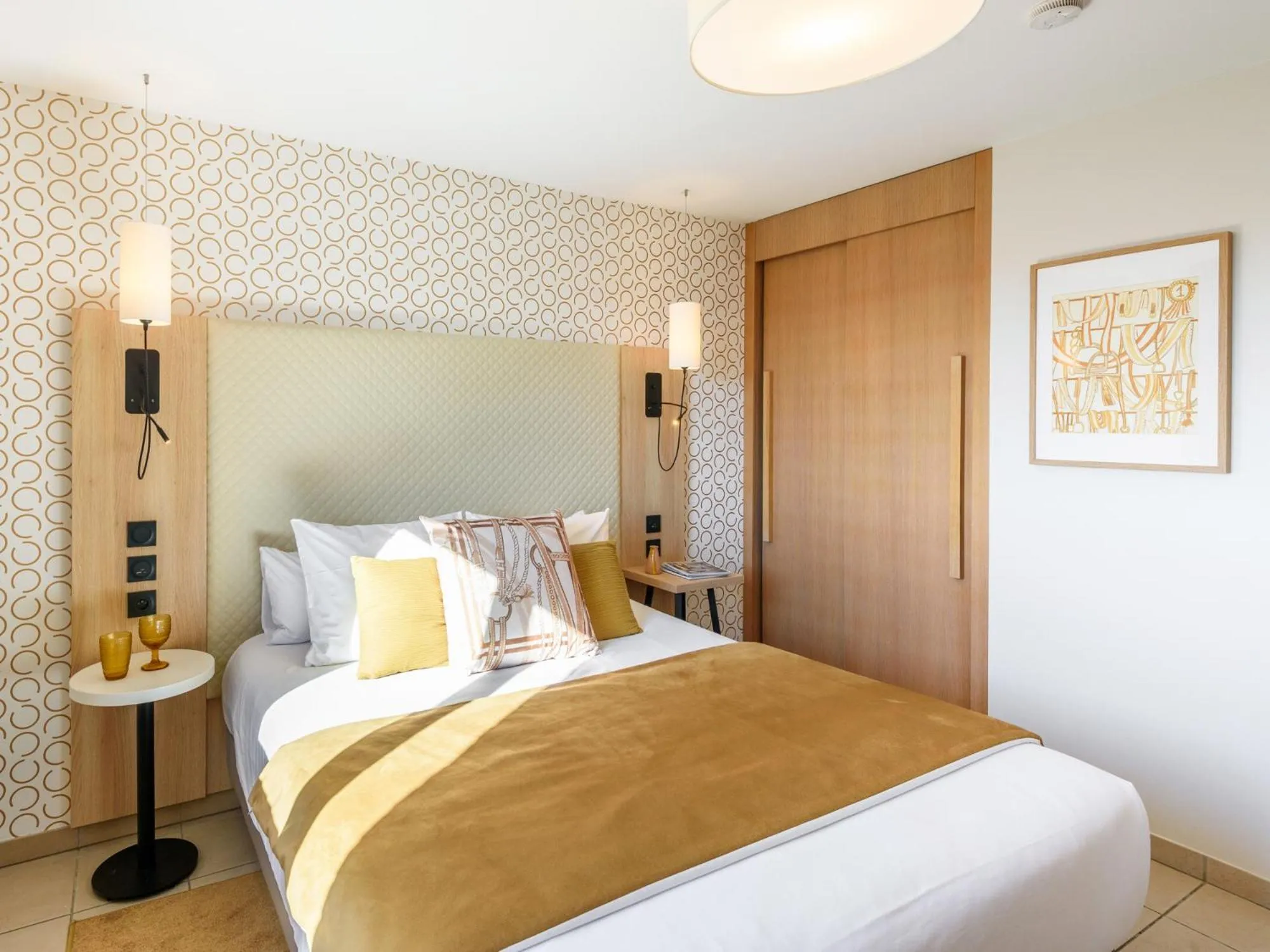 Bedroom, Bed in Residhome Toulouse Occitania