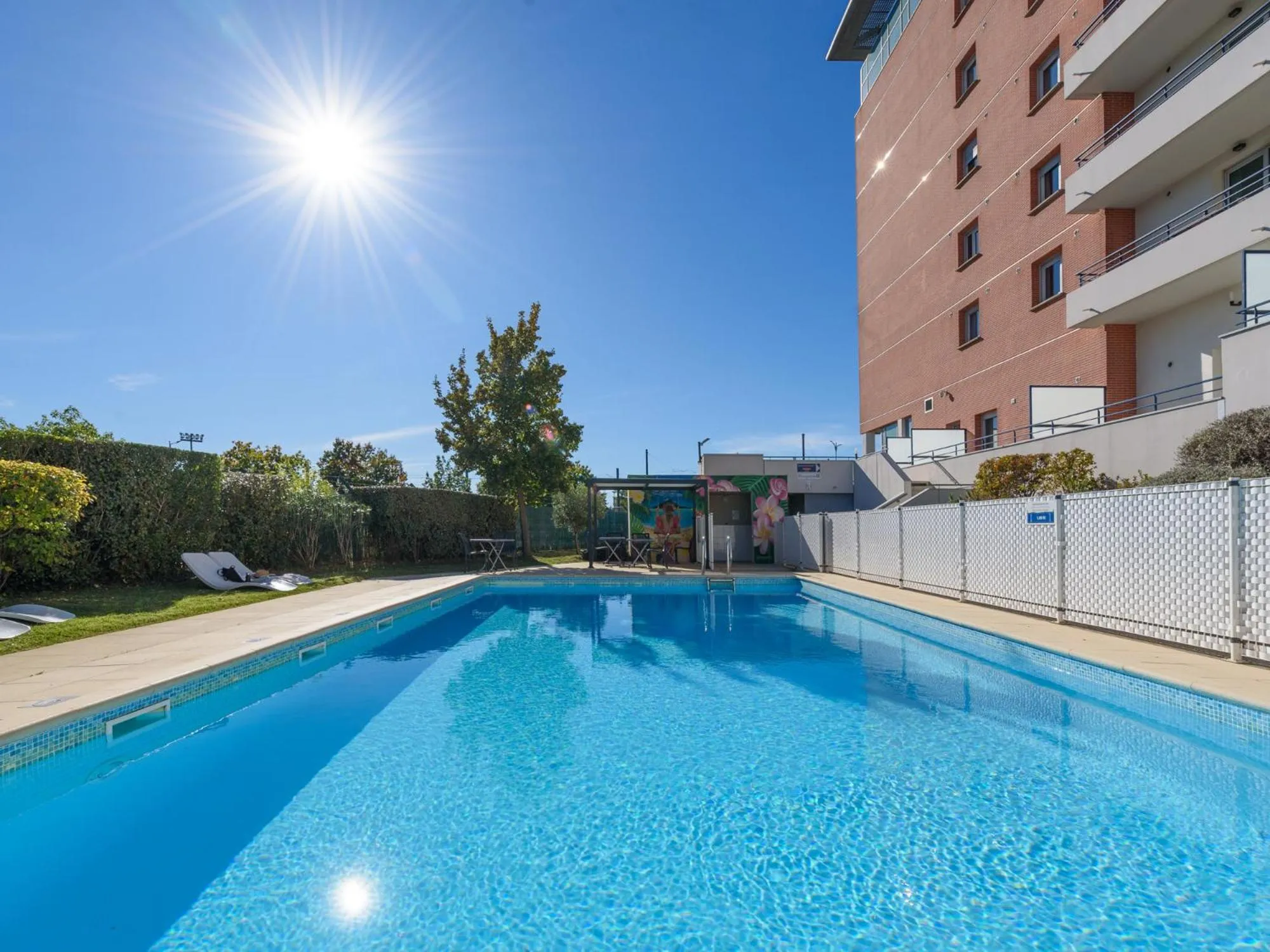 Swimming pool in Residhome Toulouse Occitania