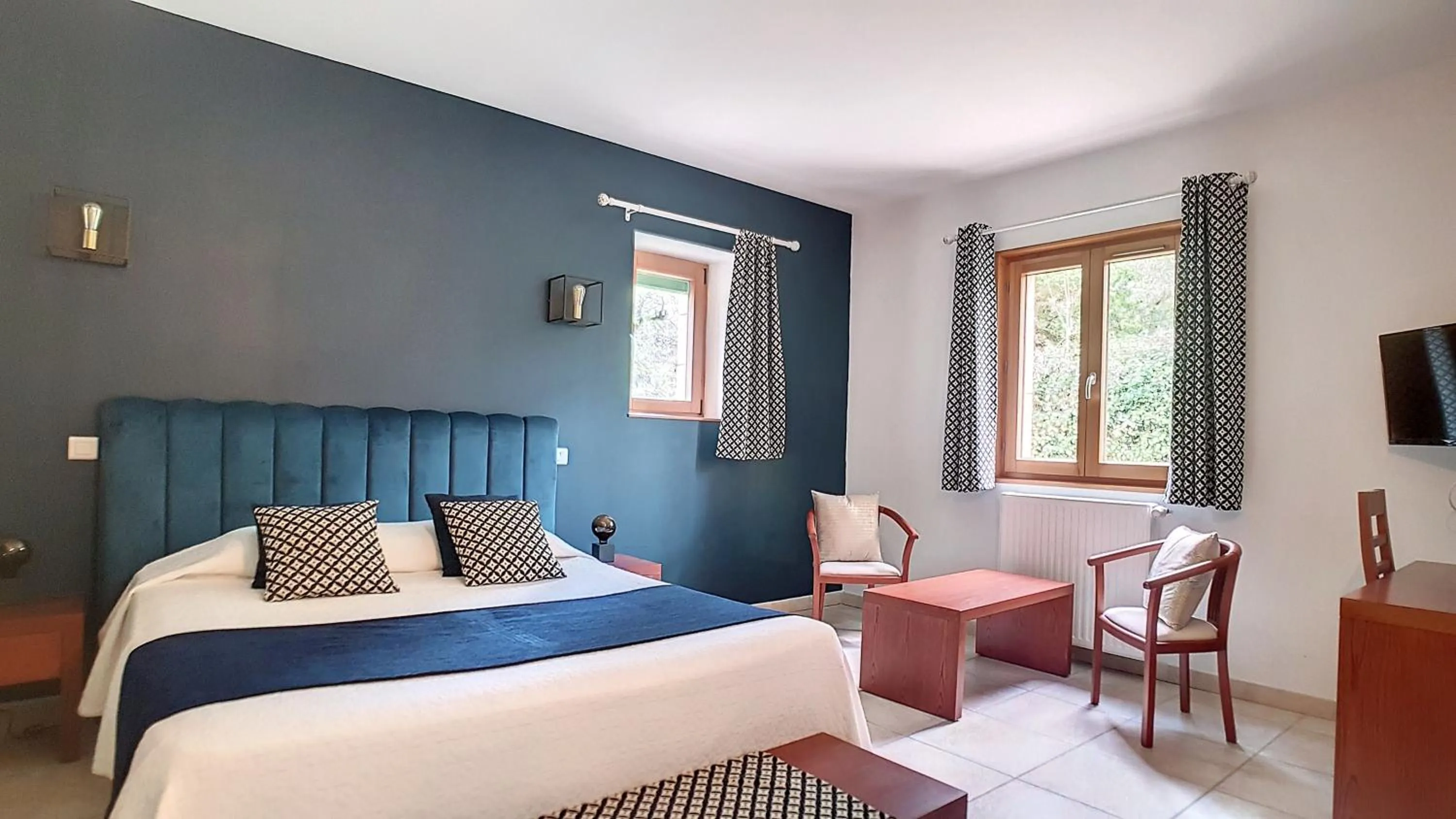 Bed in Hôtel Bon Encontre