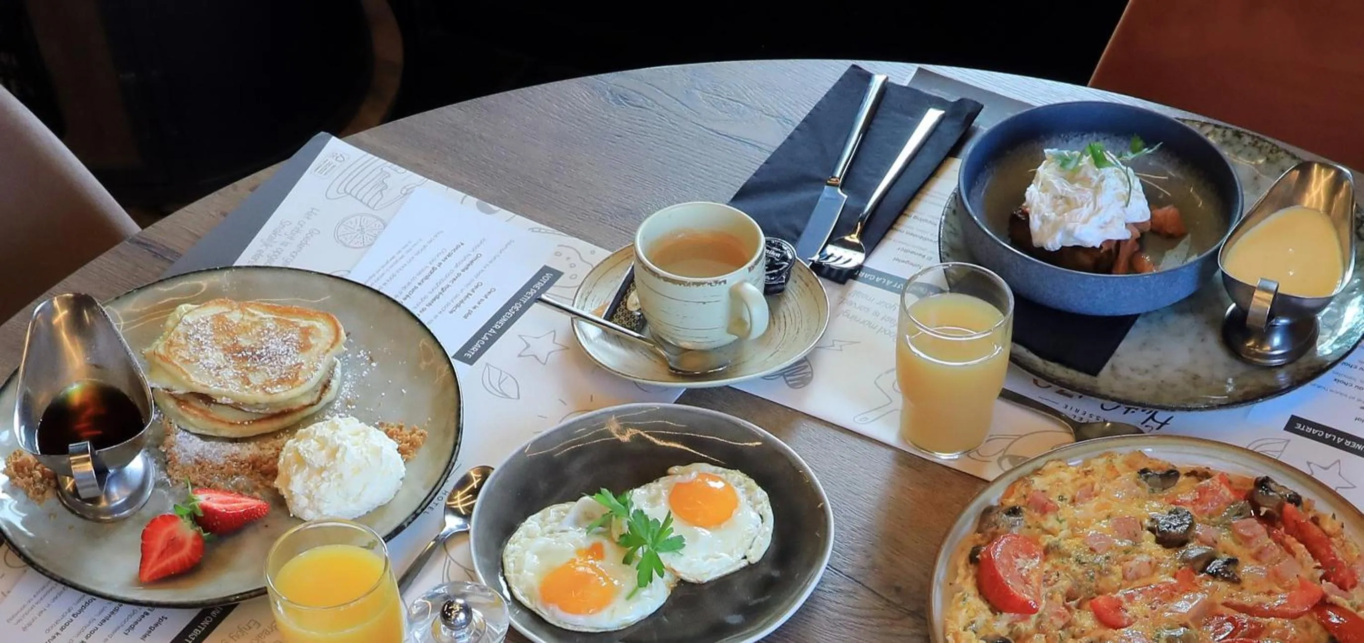 Breakfast in Hotel Le 830 Namur