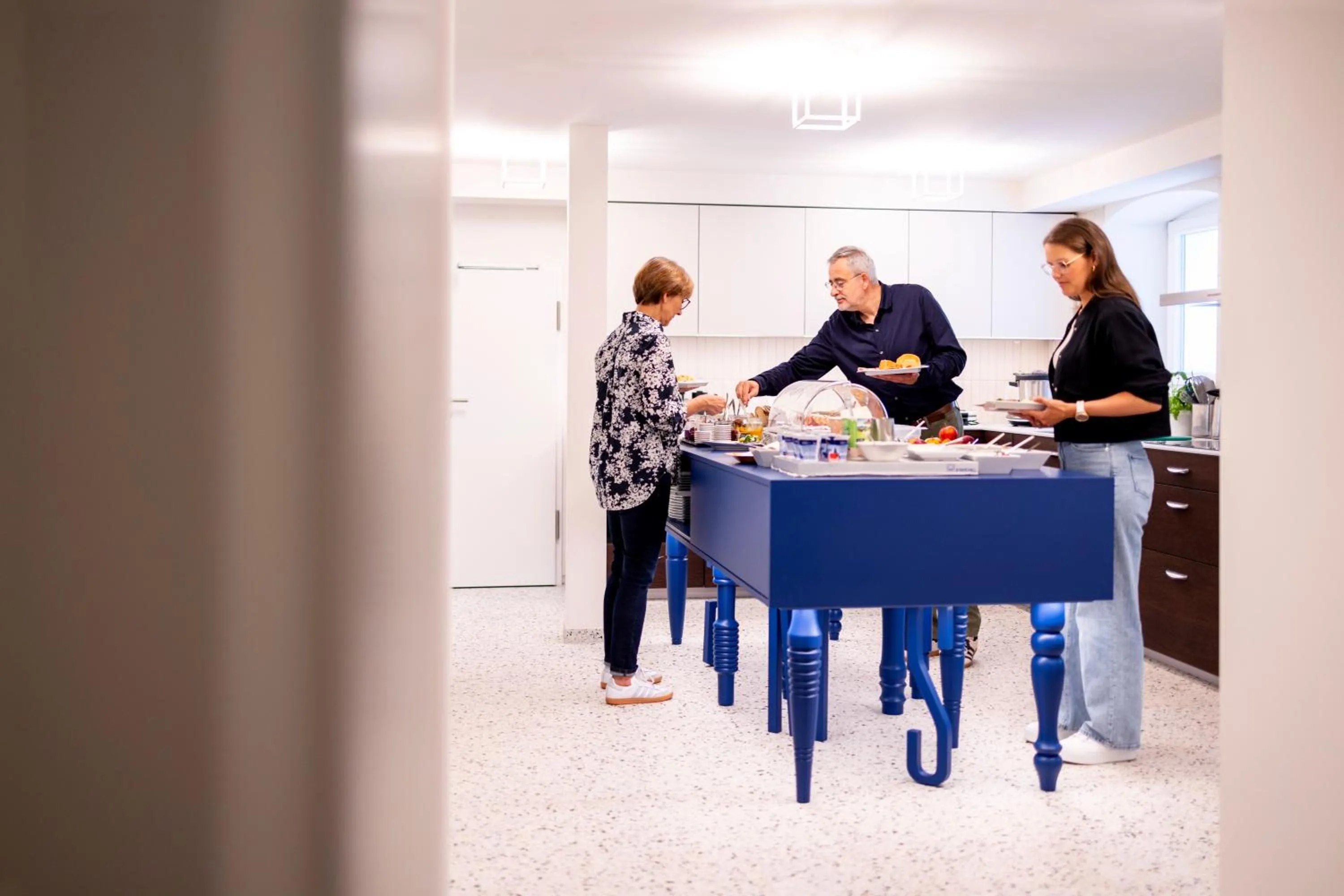 Buffet breakfast in schlossmühle - lean luxury boutique hotel