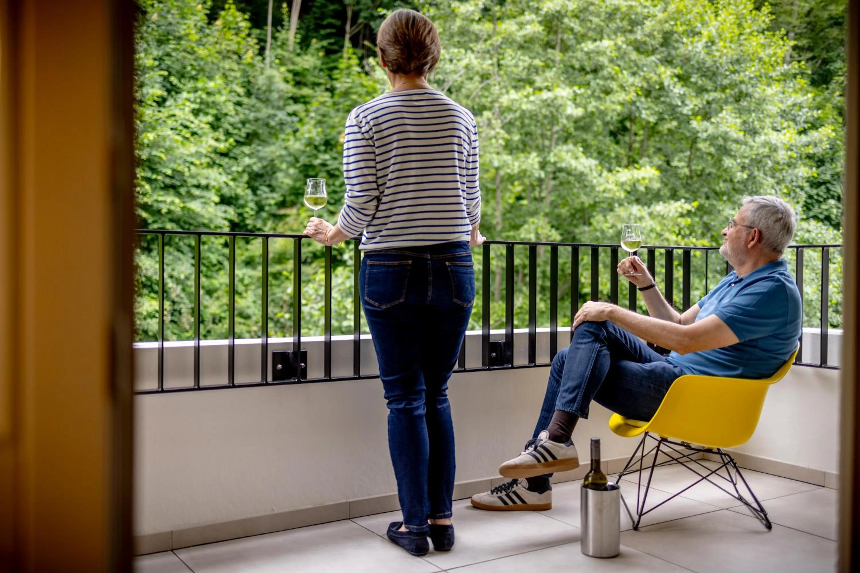 Balcony/Terrace in schlossmühle - lean luxury boutique hotel