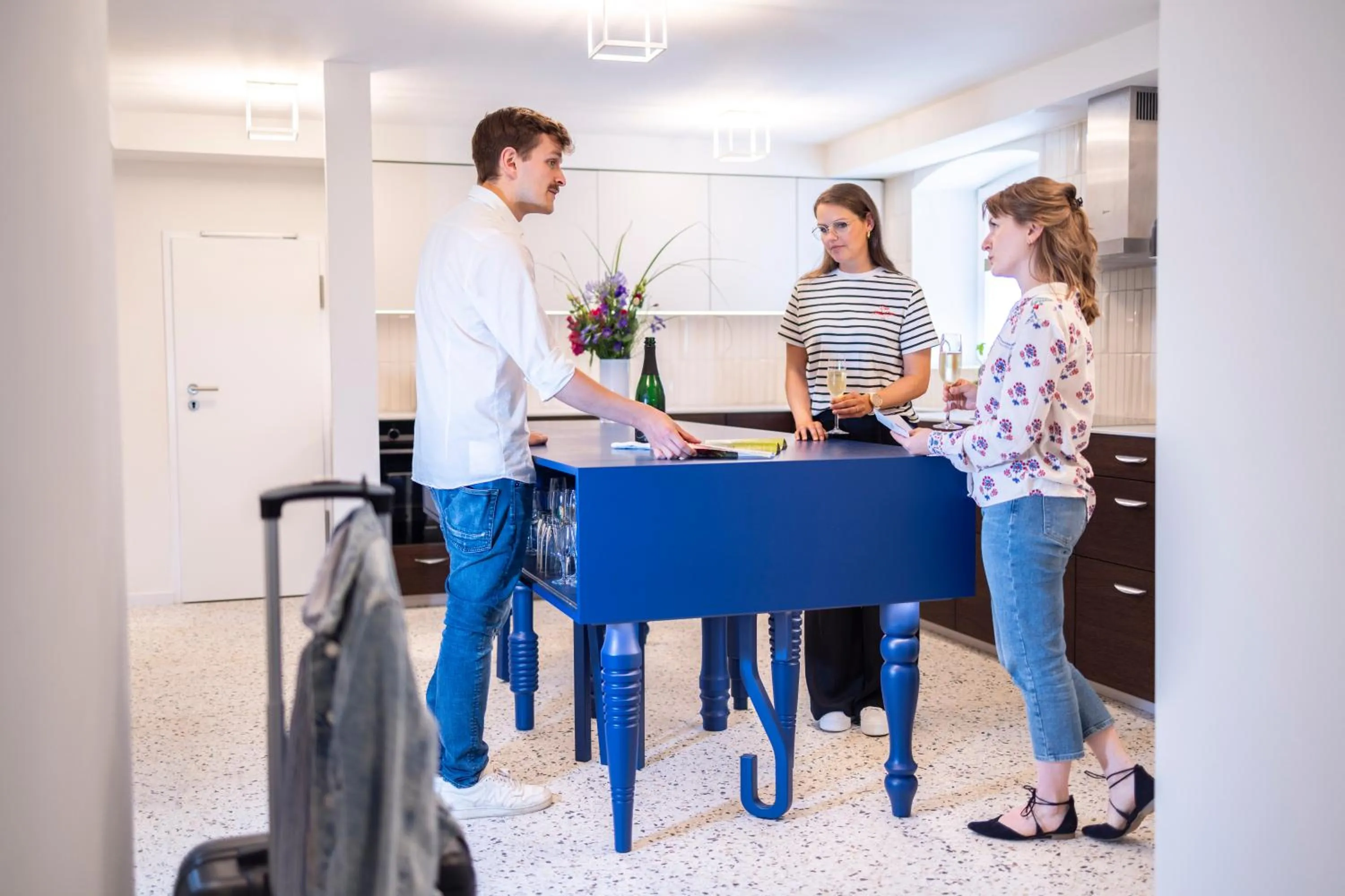 Lounge or bar in schlossmühle - lean luxury boutique hotel