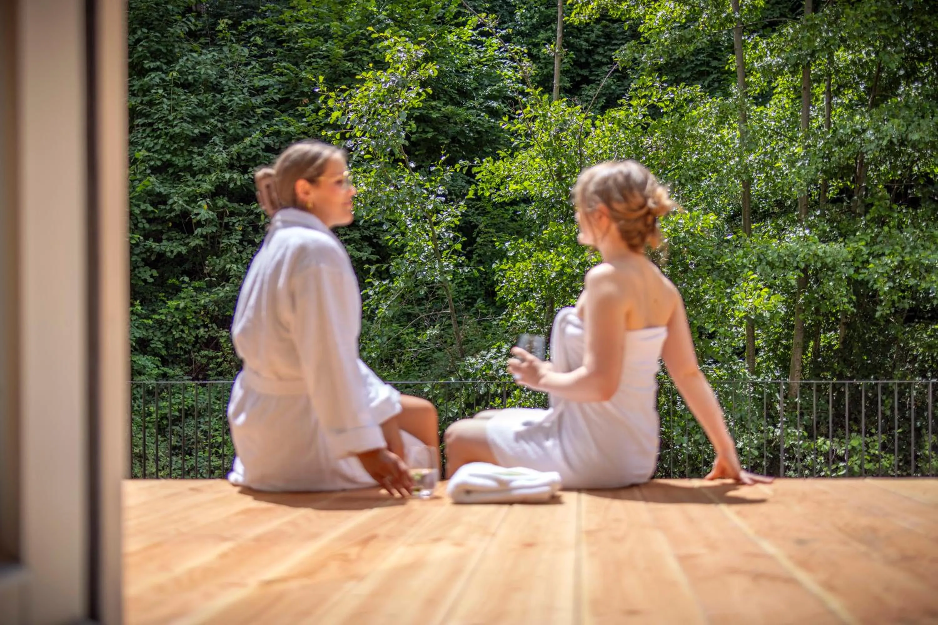 Sauna in schlossmühle - lean luxury boutique hotel