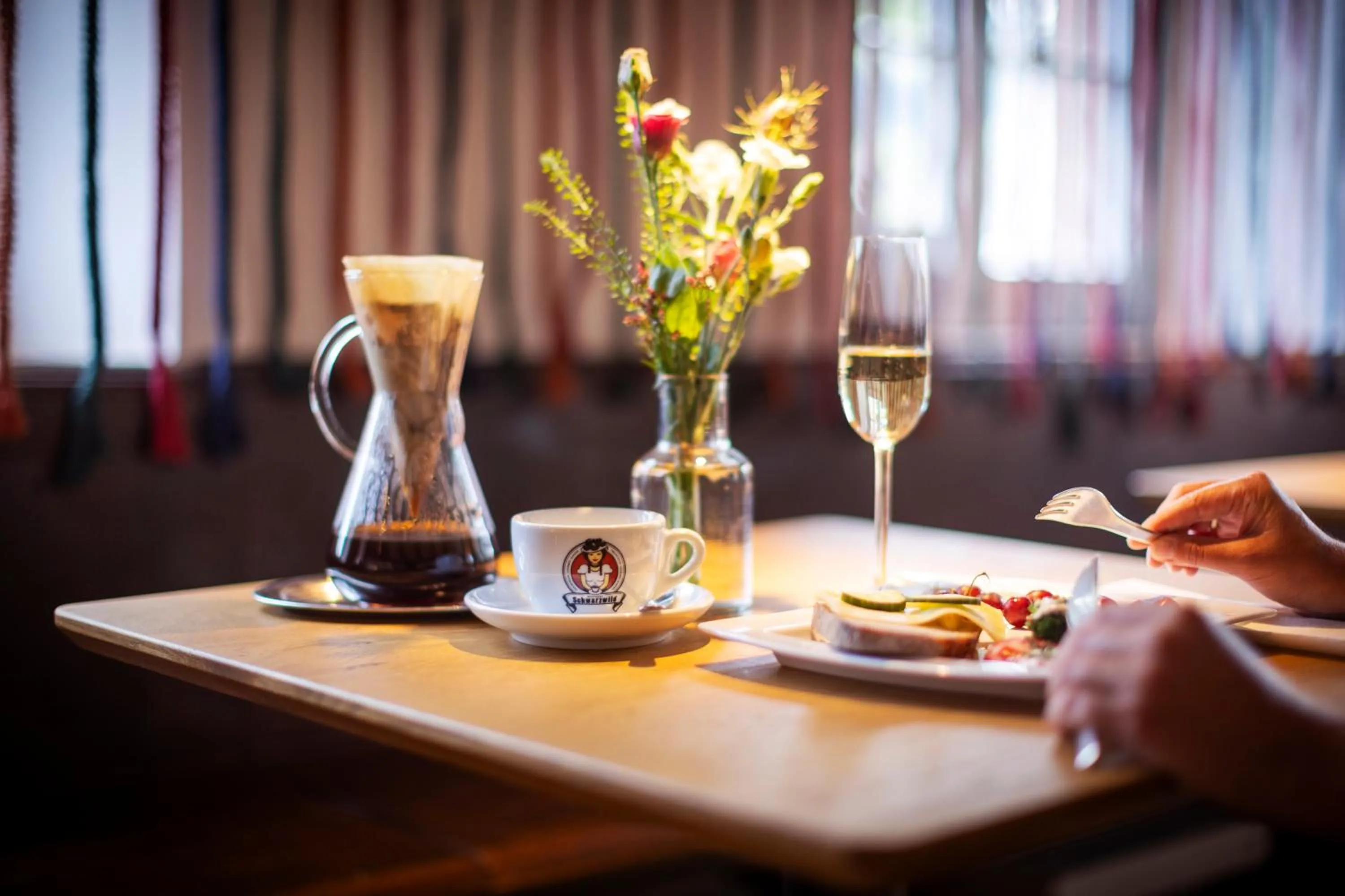 Breakfast in schlossmühle - lean luxury boutique hotel