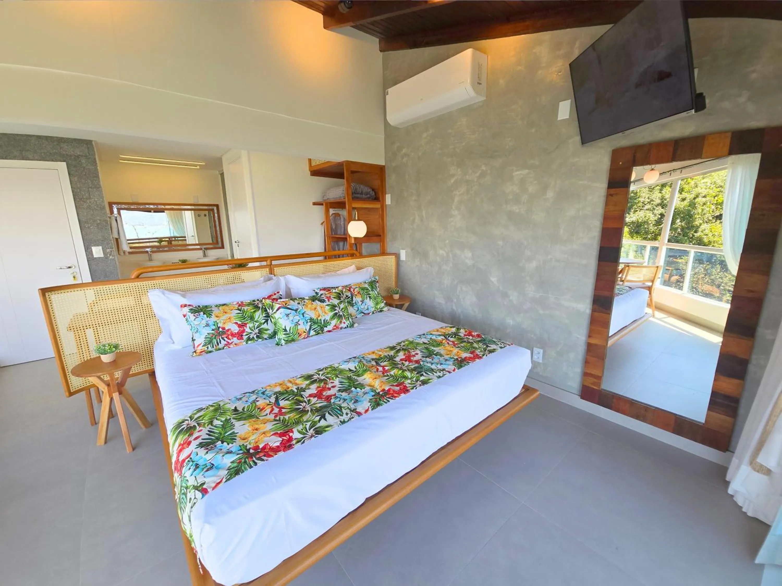 Bed in Refúgio da Lagoinha - Centro de Bombinhas