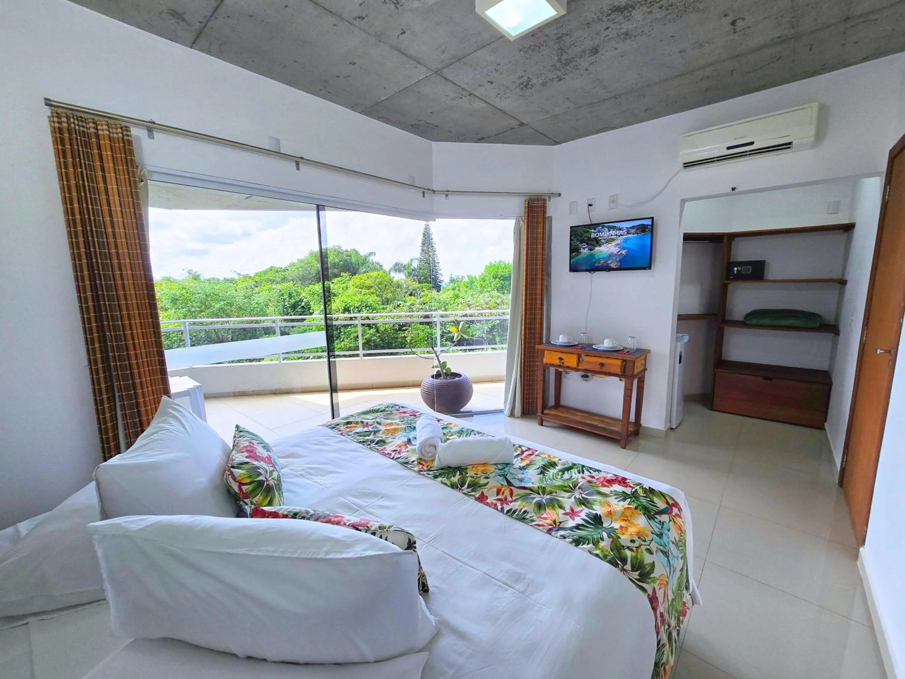 Bed in Refúgio da Lagoinha - Centro de Bombinhas