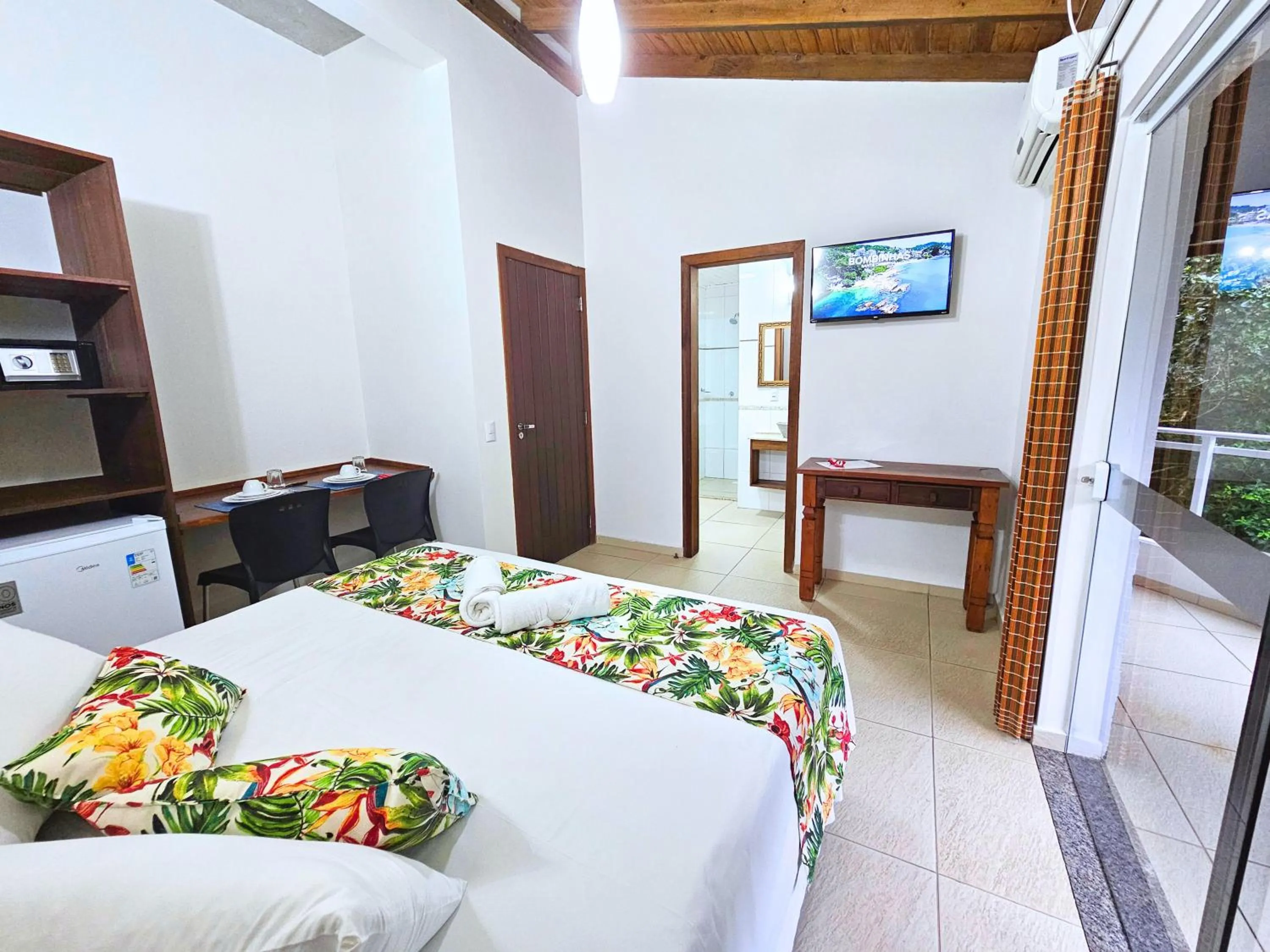 Bed in Refúgio da Lagoinha - Centro de Bombinhas