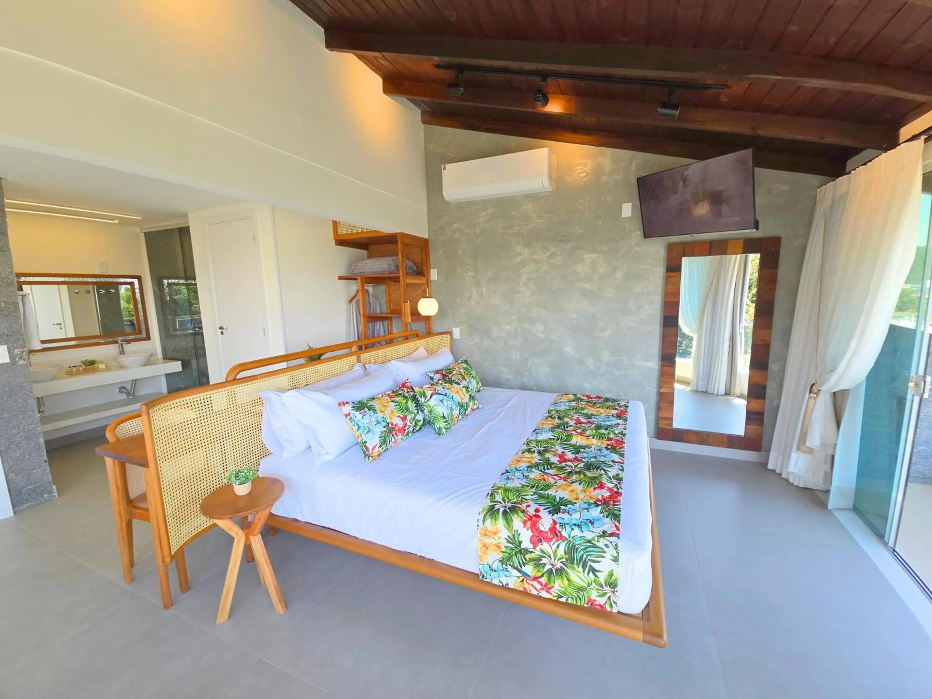 Bed in Refúgio da Lagoinha - Centro de Bombinhas