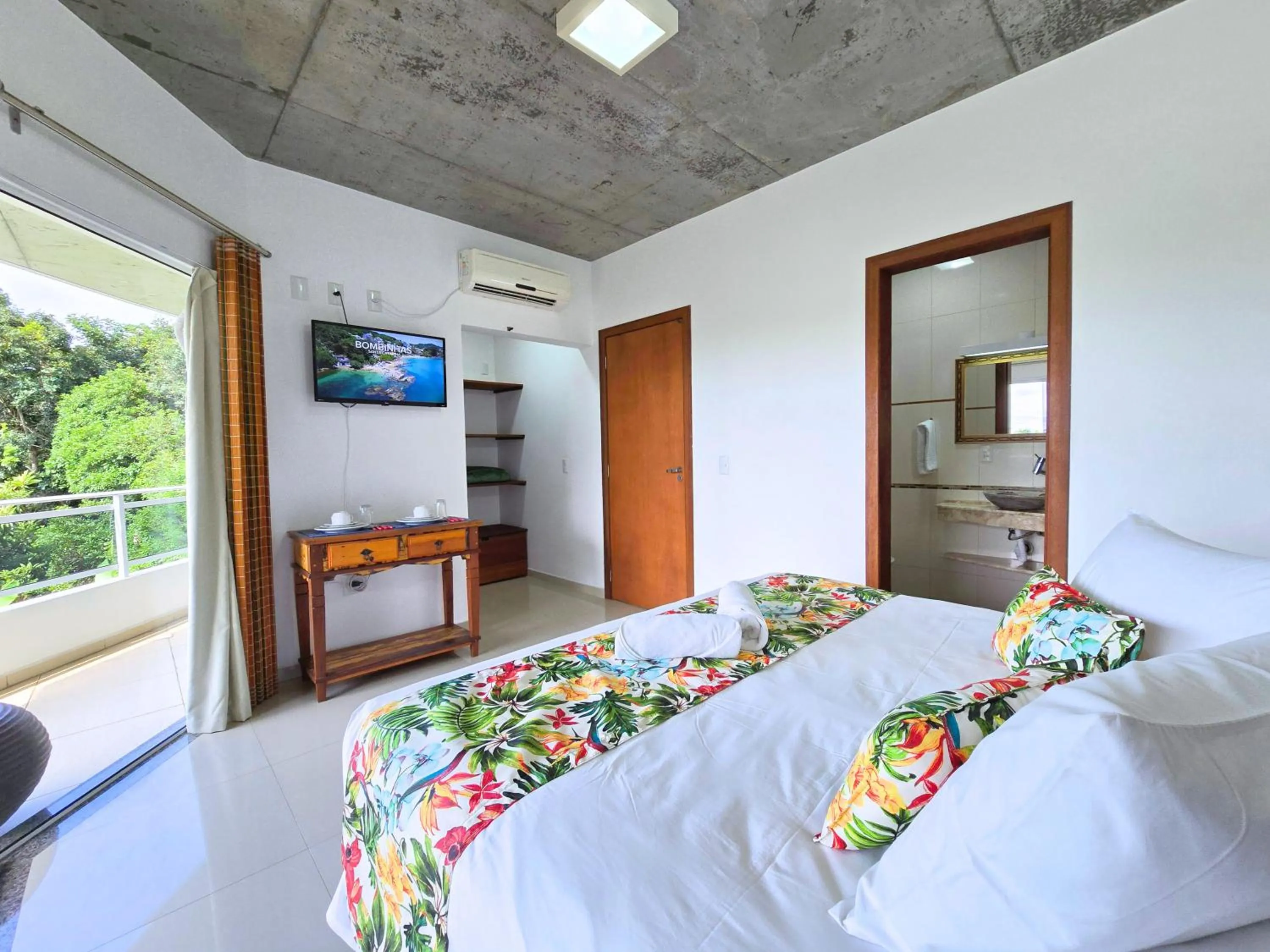 Bed in Refúgio da Lagoinha - Centro de Bombinhas