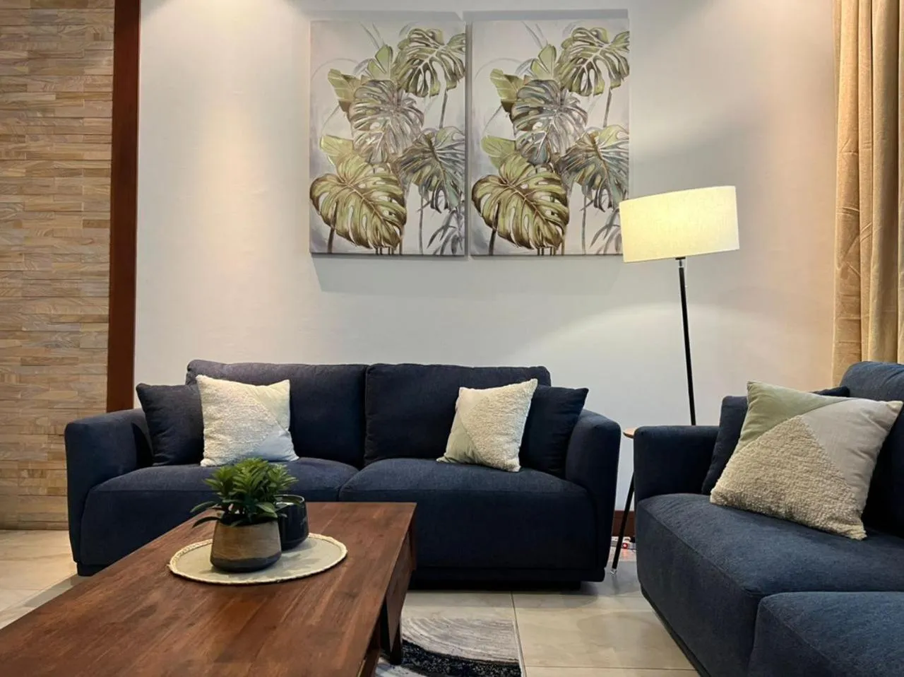 Living room in Fairview Luxury Apartments