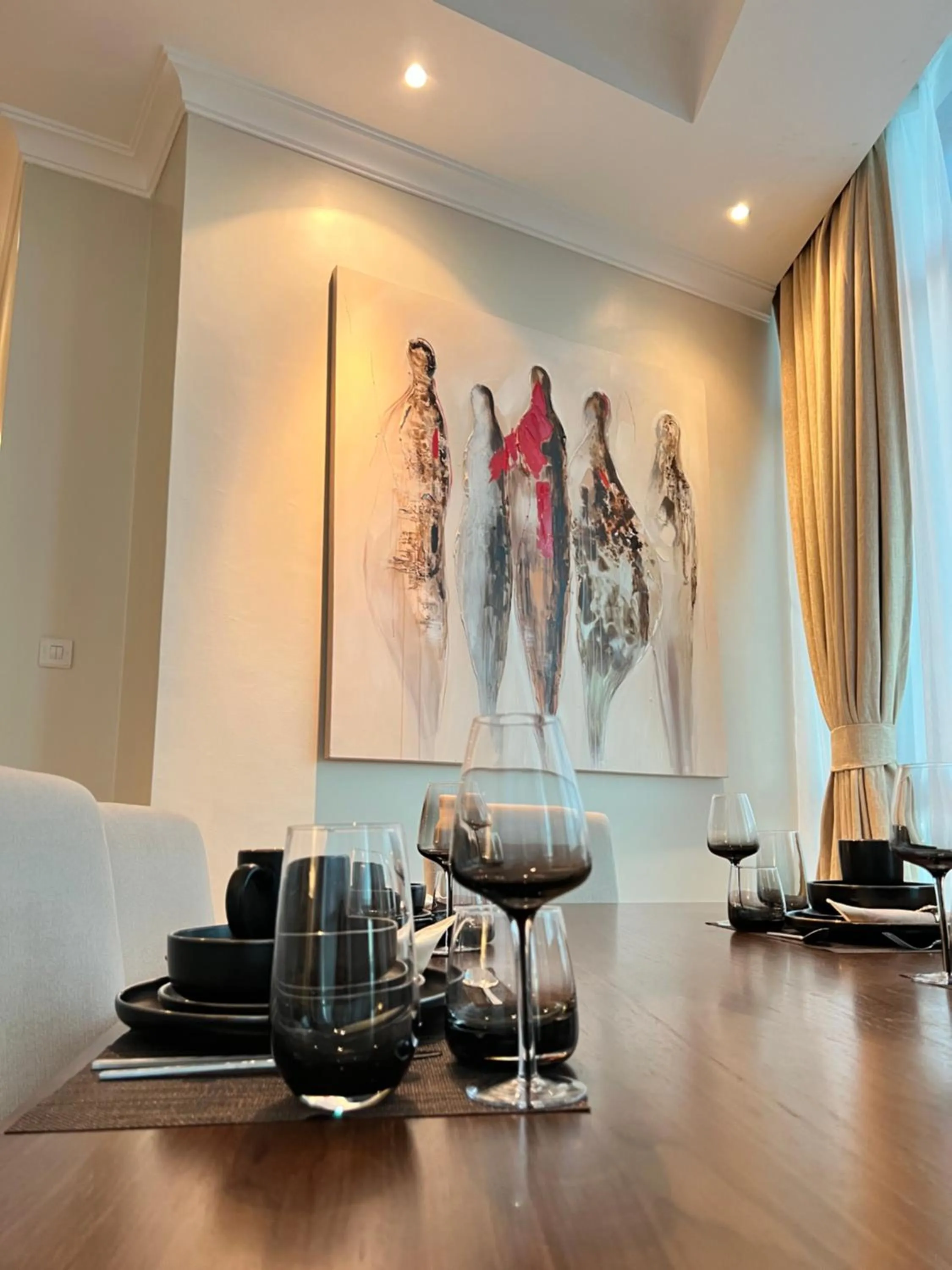 Dining area in Fairview Luxury Apartments