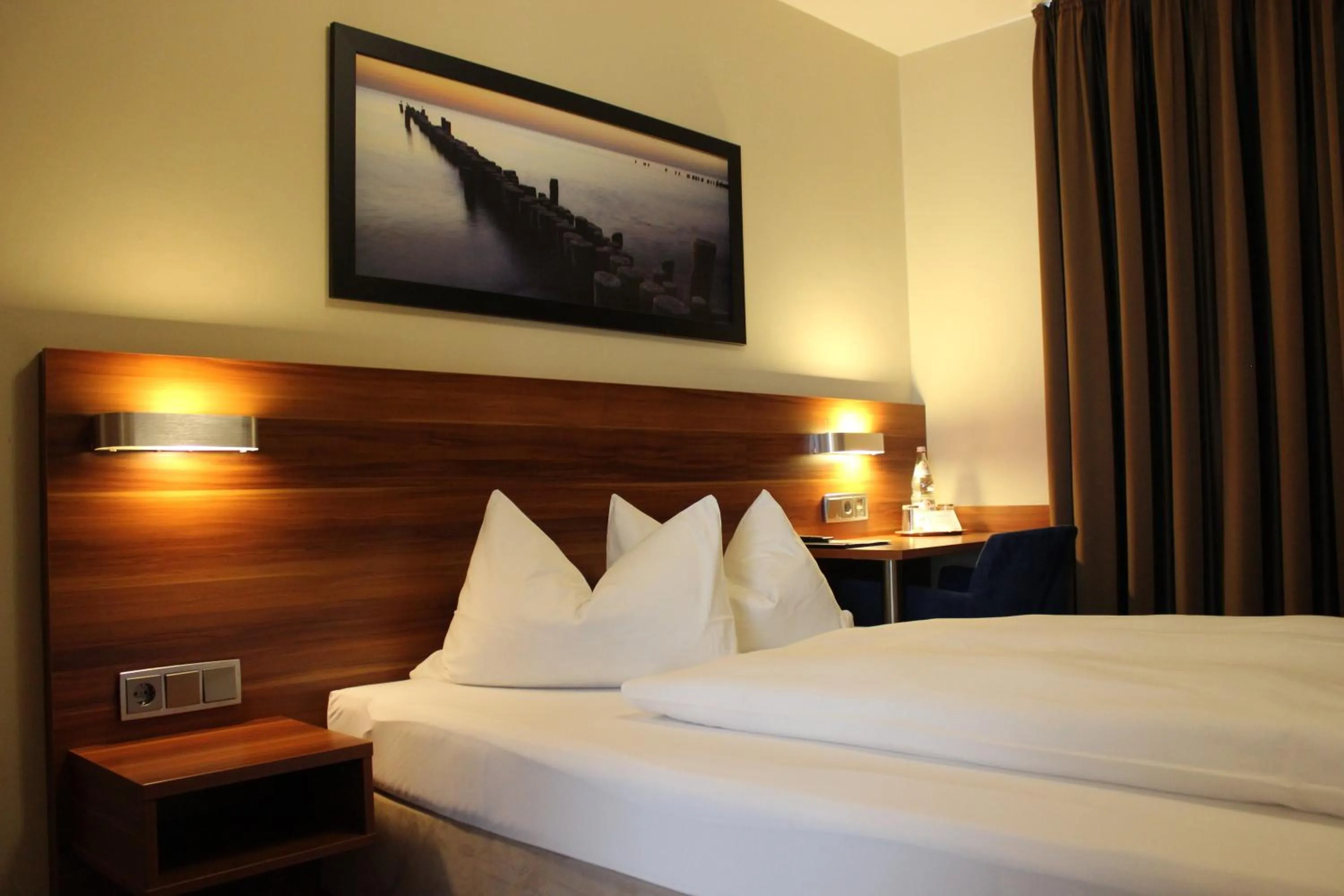 Decorative detail, Bed in Altstadthotel Kneitinger, Abensberg