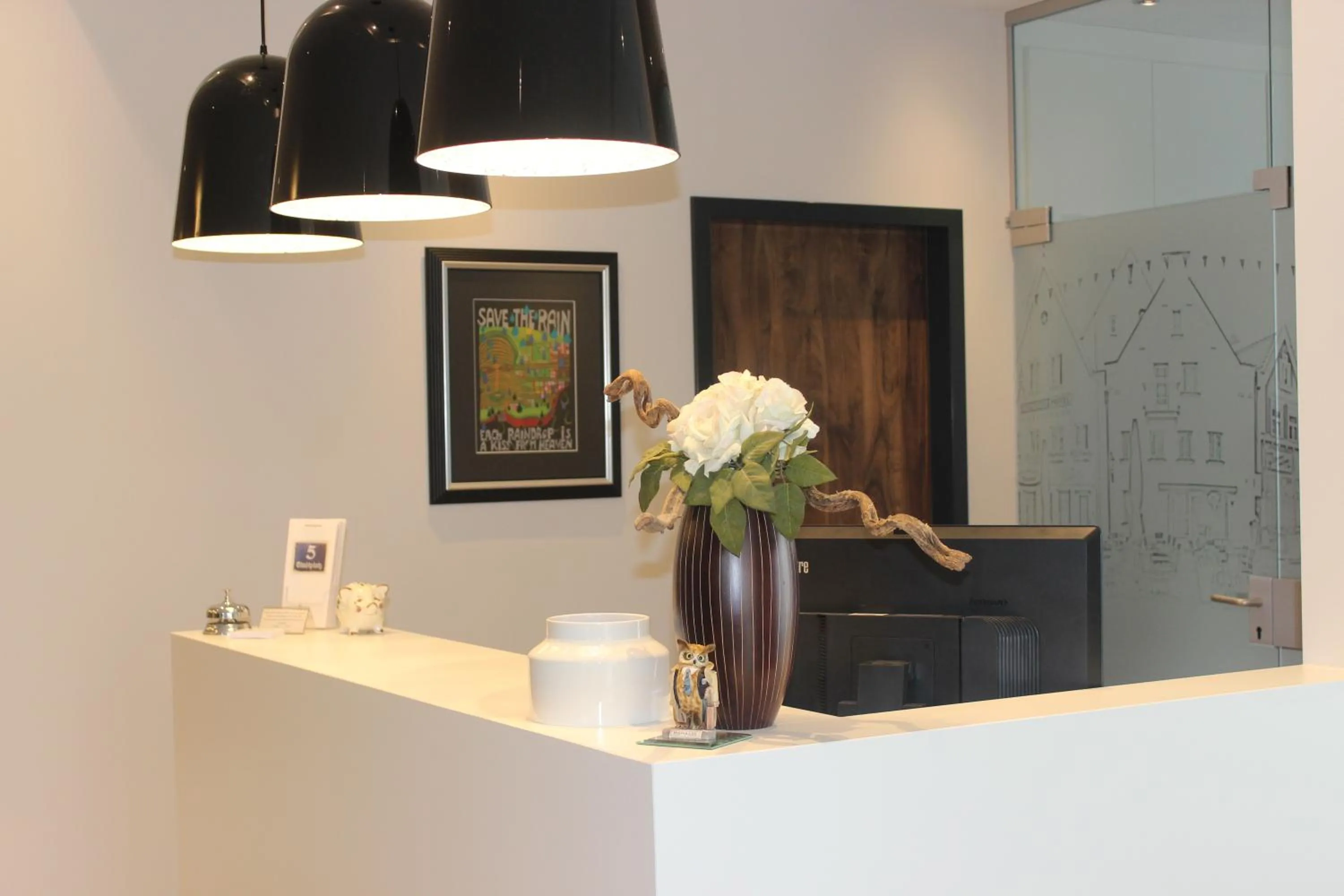 Lobby or reception in Altstadthotel Kneitinger, Abensberg