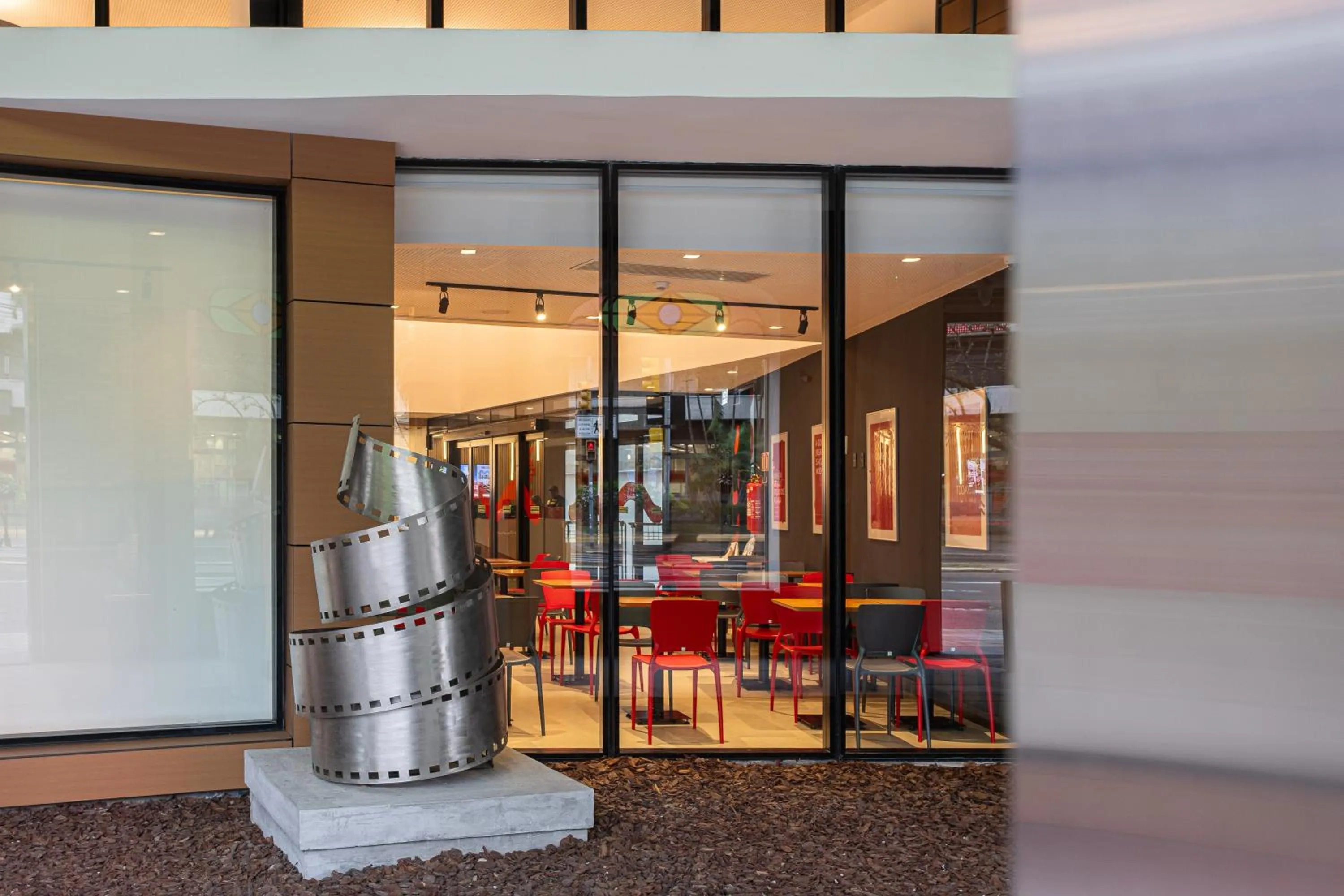 Lobby or reception in Hotel Moov Porto Alegre