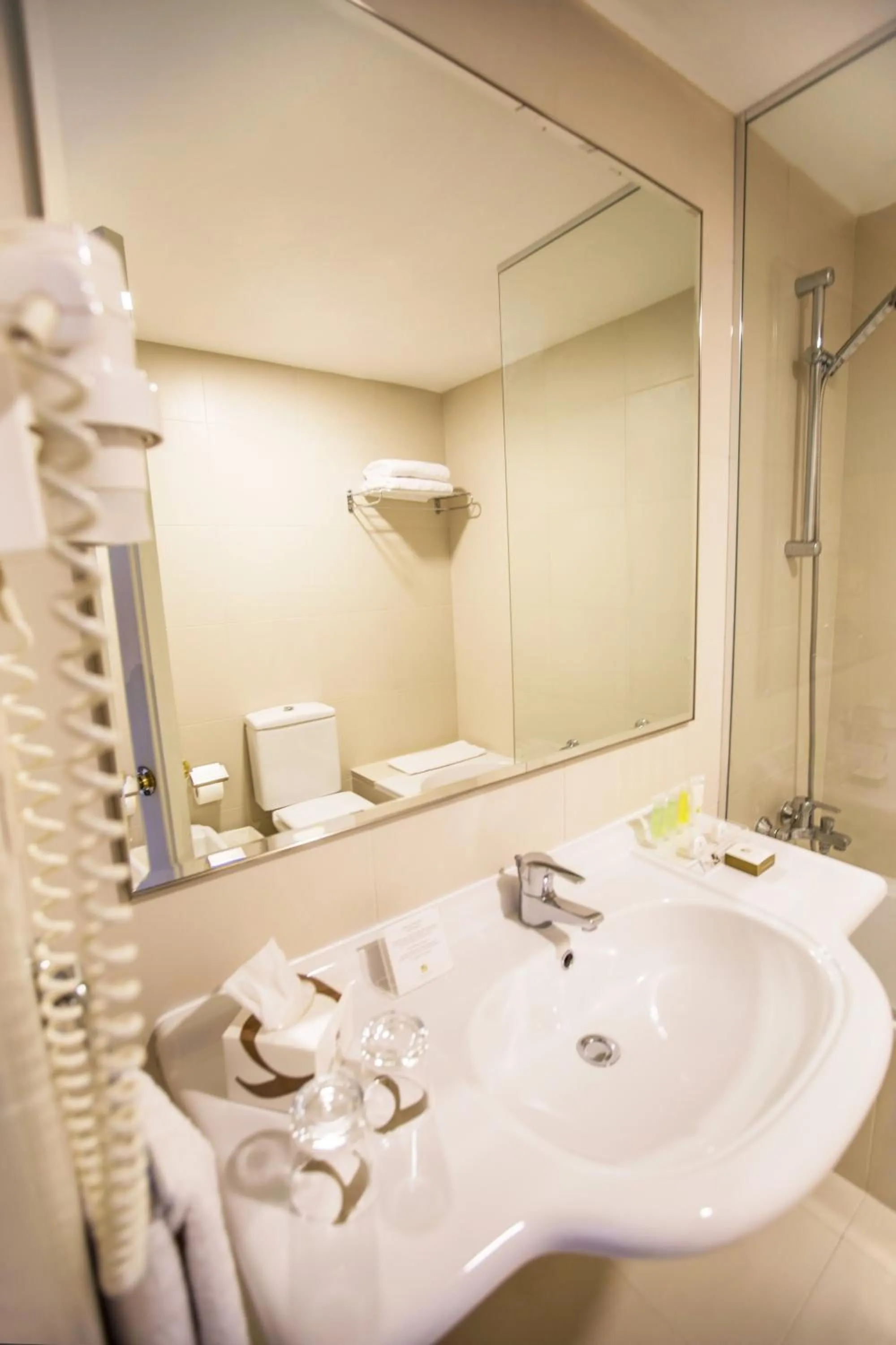 Toilet in AlQasr Metropole Hotel