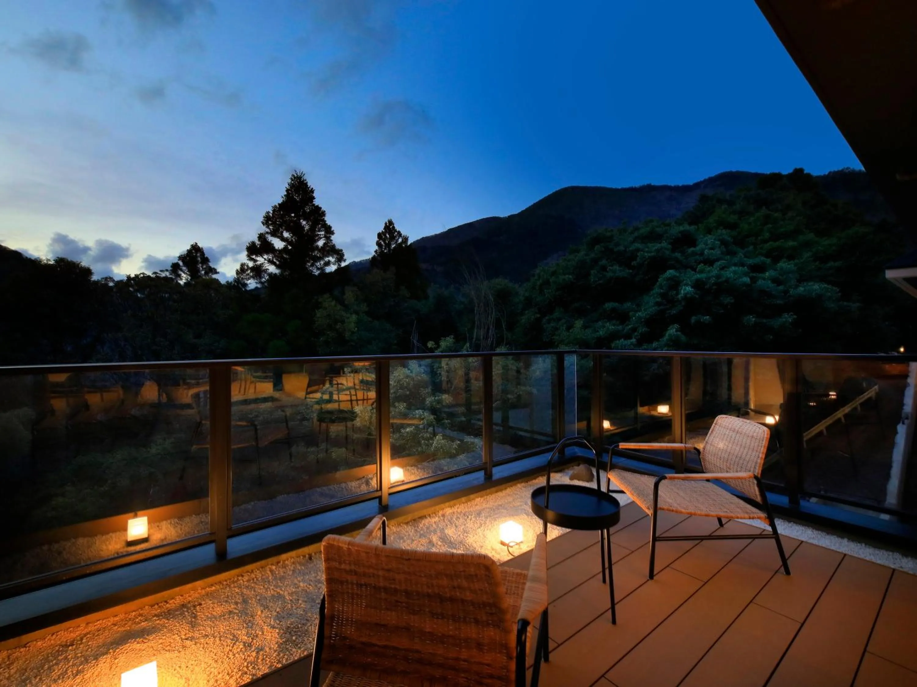 Balcony/Terrace in Hot Spring Inn Hakone Suisen