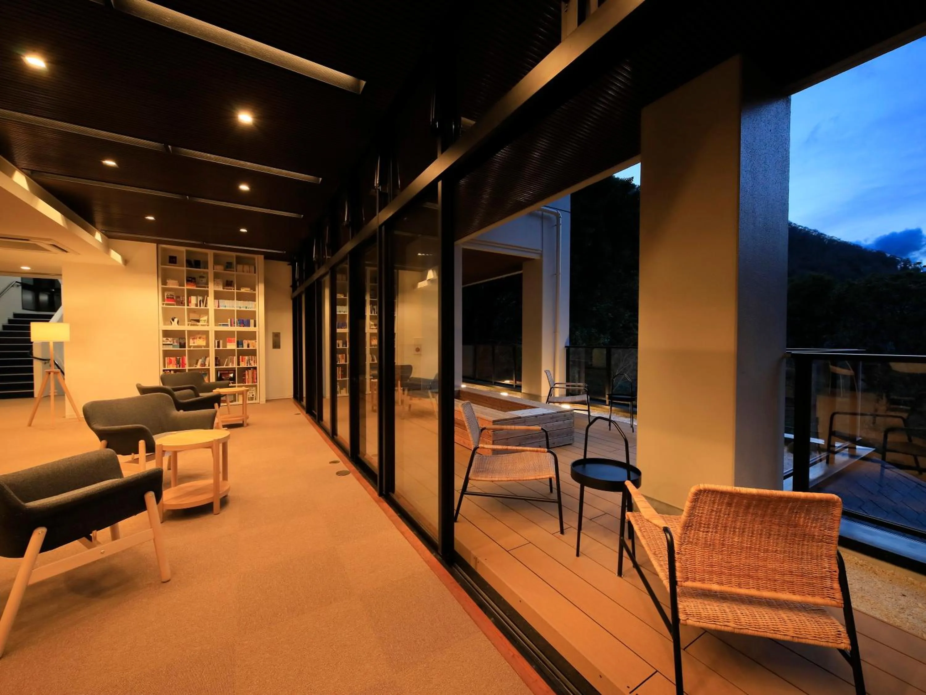 Lobby or reception in Hot Spring Inn Hakone Suisen