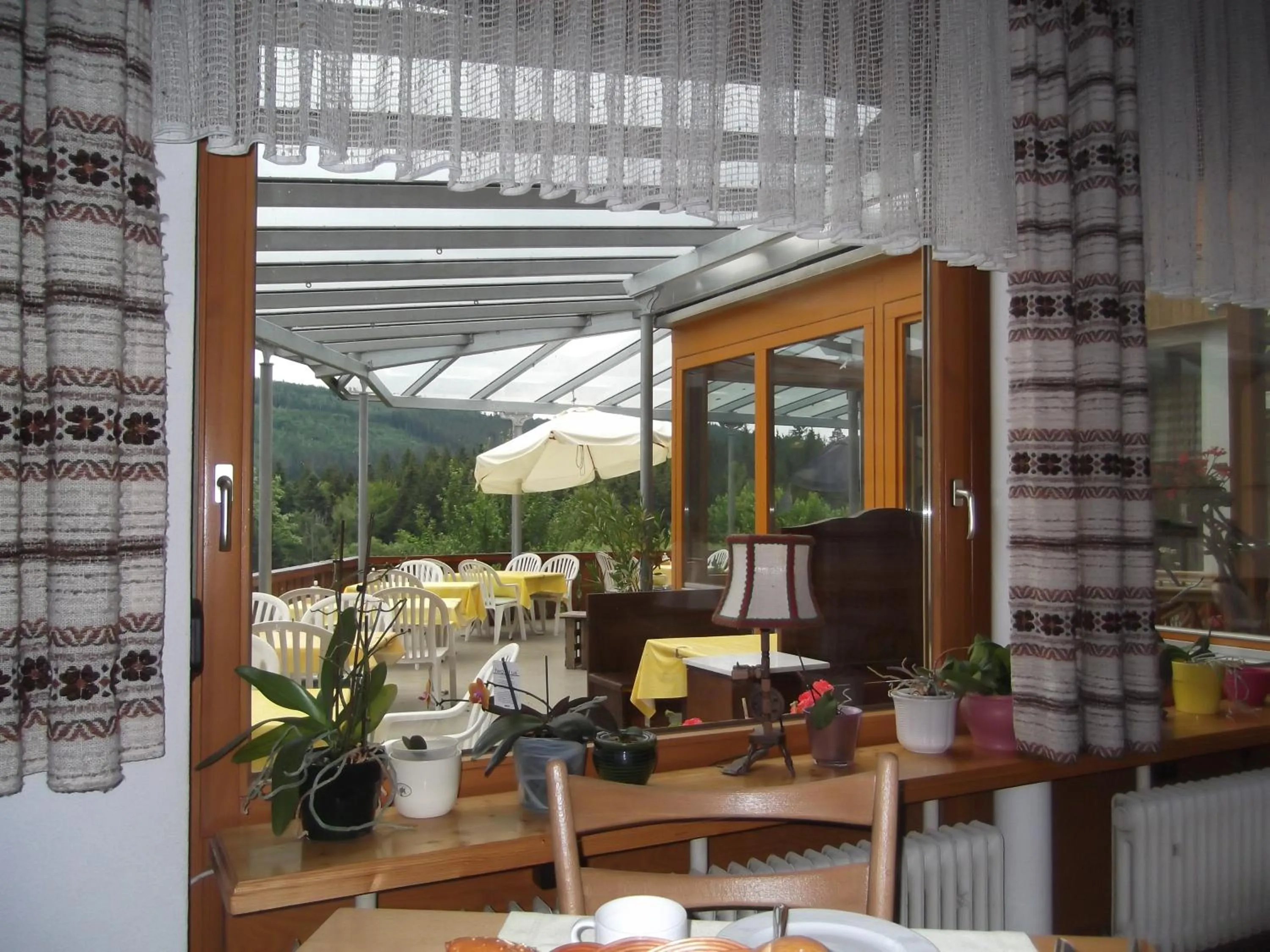 View (from property/room) in Schwarzwald-Gasthof Hirsch