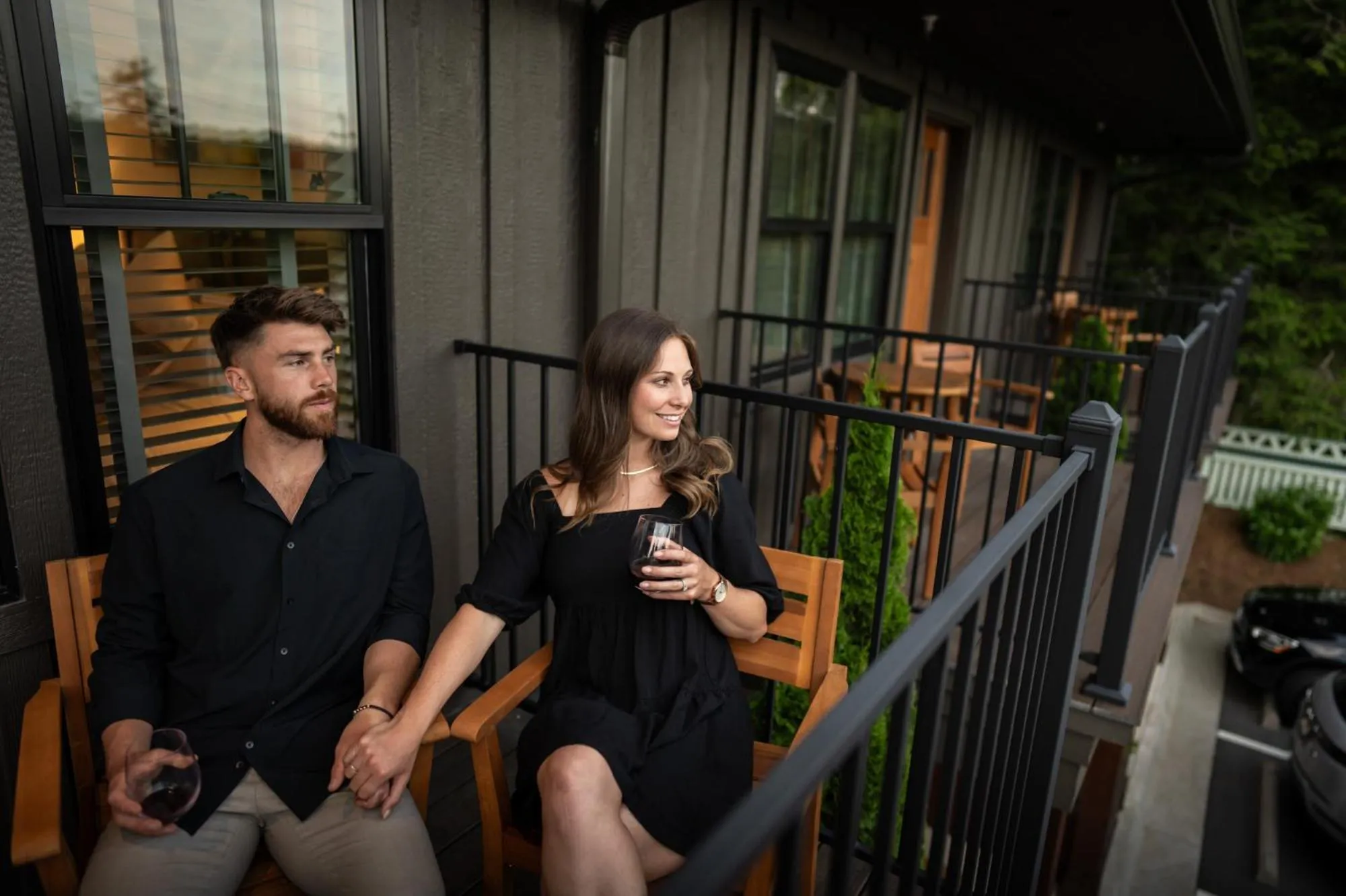 Balcony/Terrace in The Getaway Blowing Rock
