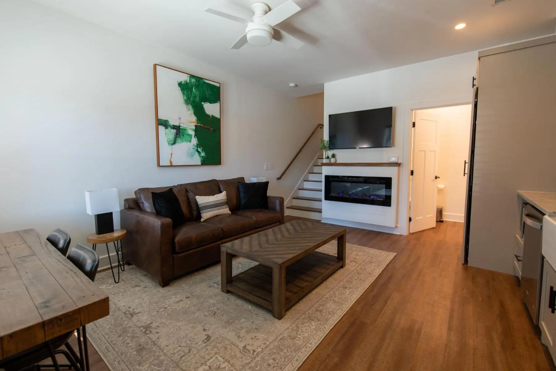 Bathroom in The Getaway Blowing Rock
