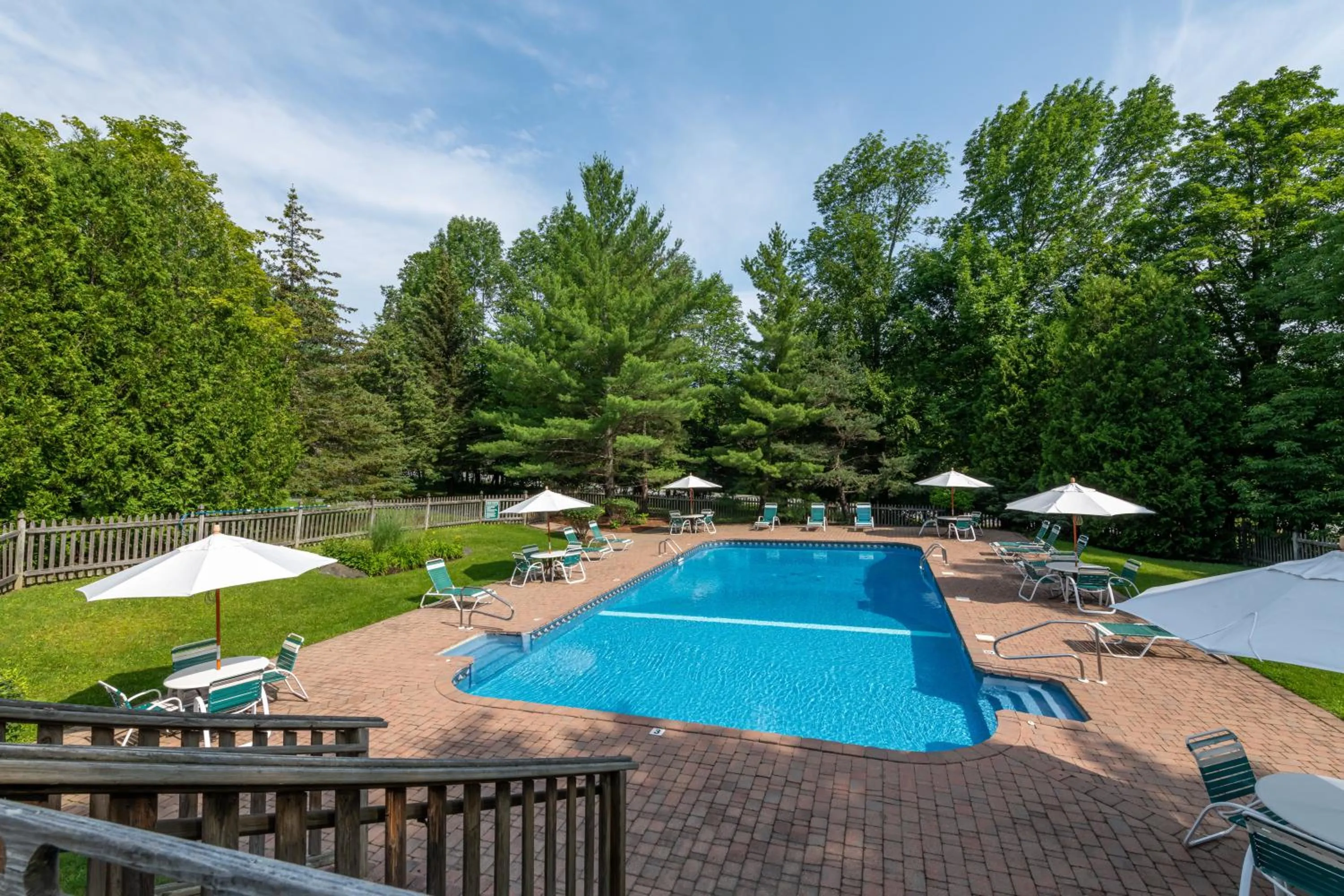 Swimming pool in Mount Snow Lodging by Vail Resorts