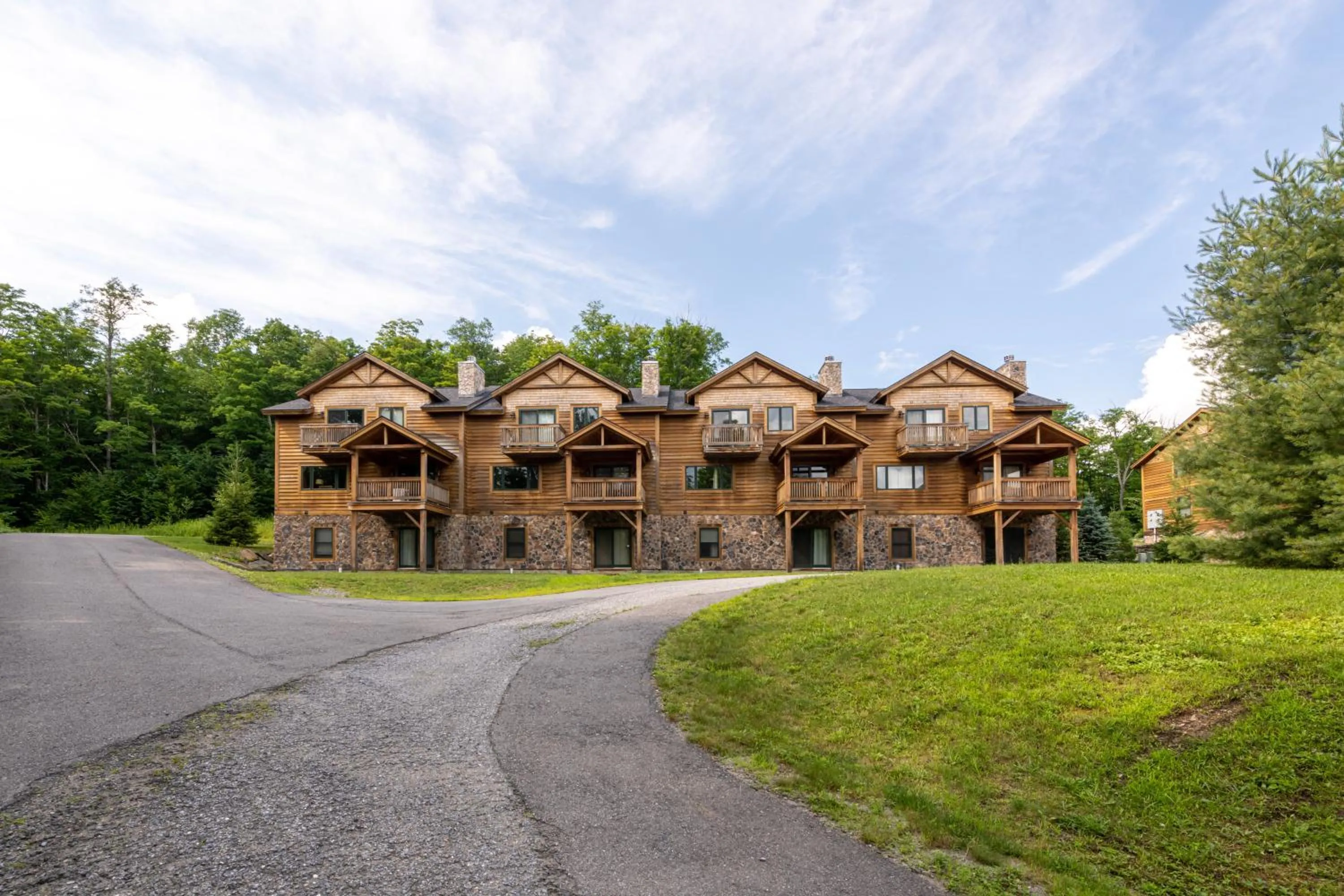 Property building in Mount Snow Lodging by Vail Resorts