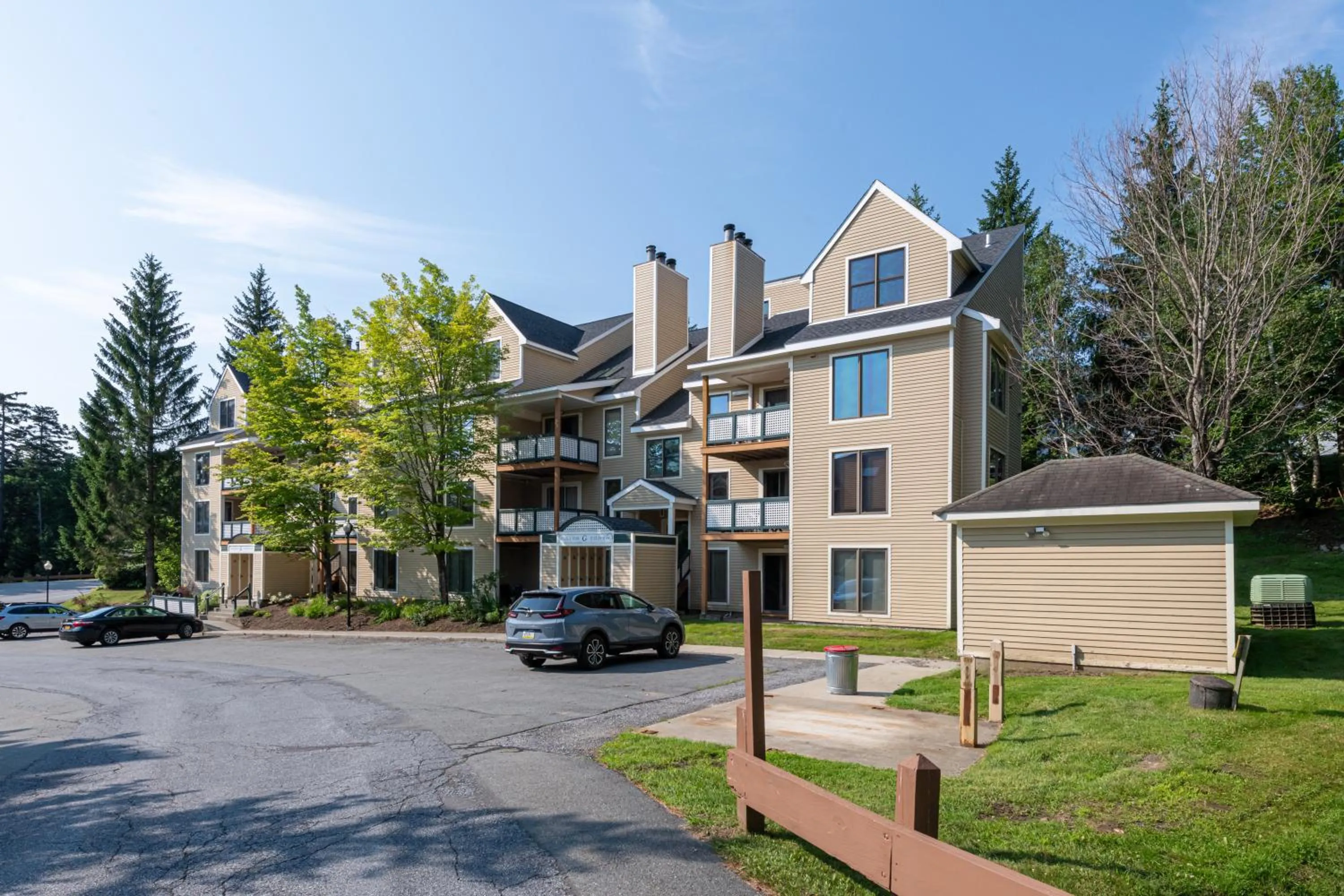 Property building in Mount Snow Lodging by Vail Resorts