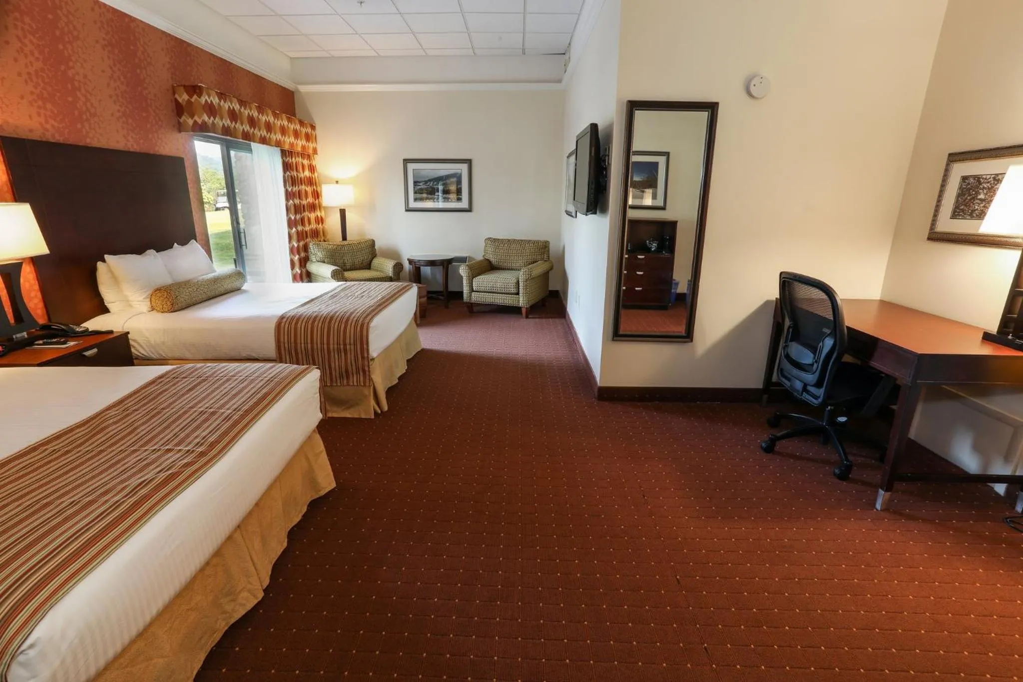 Photo of the whole room, Bed in Liberty Mountain Lodging by Vail Resorts