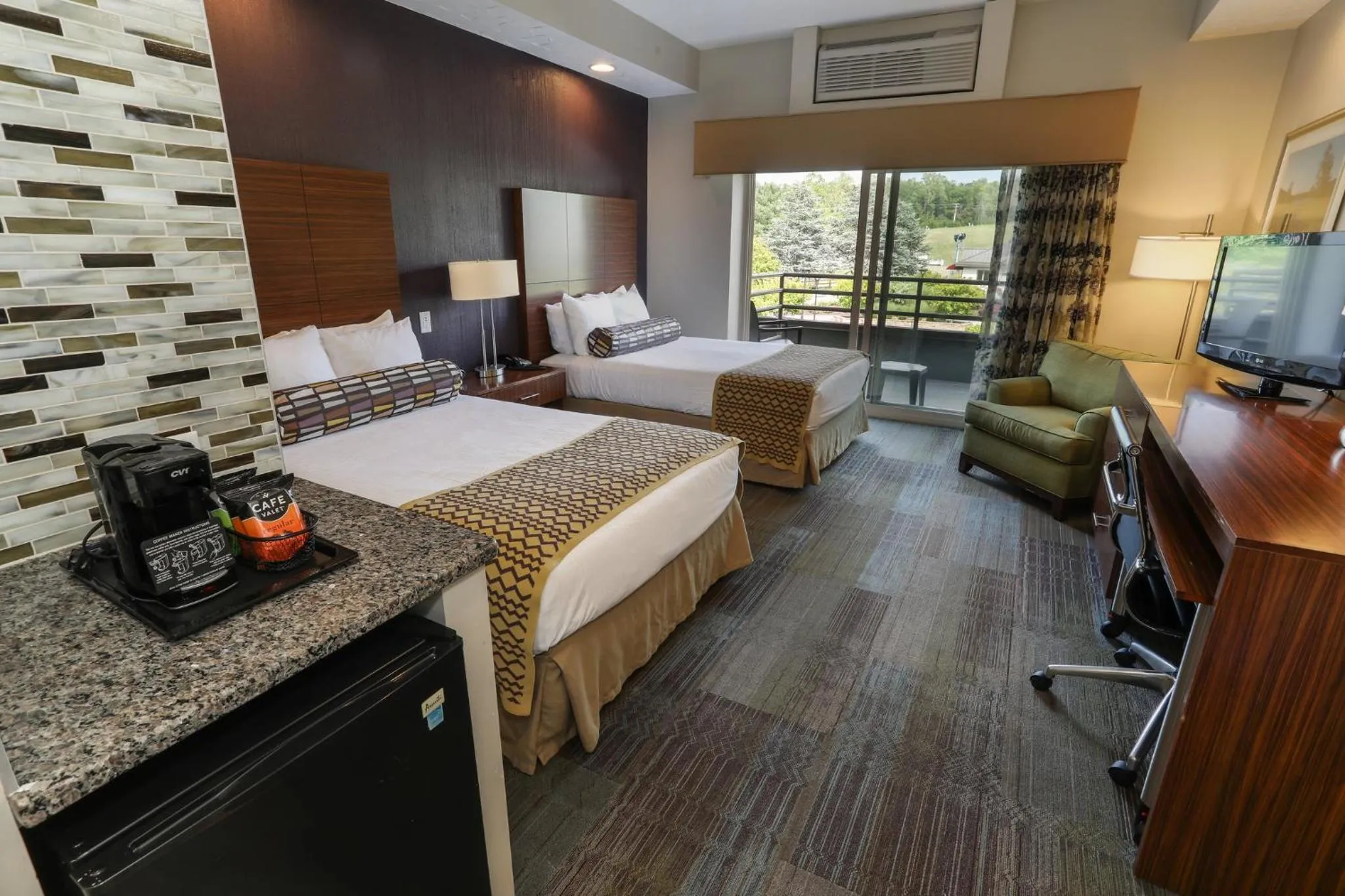 Photo of the whole room, Bed in Liberty Mountain Lodging by Vail Resorts