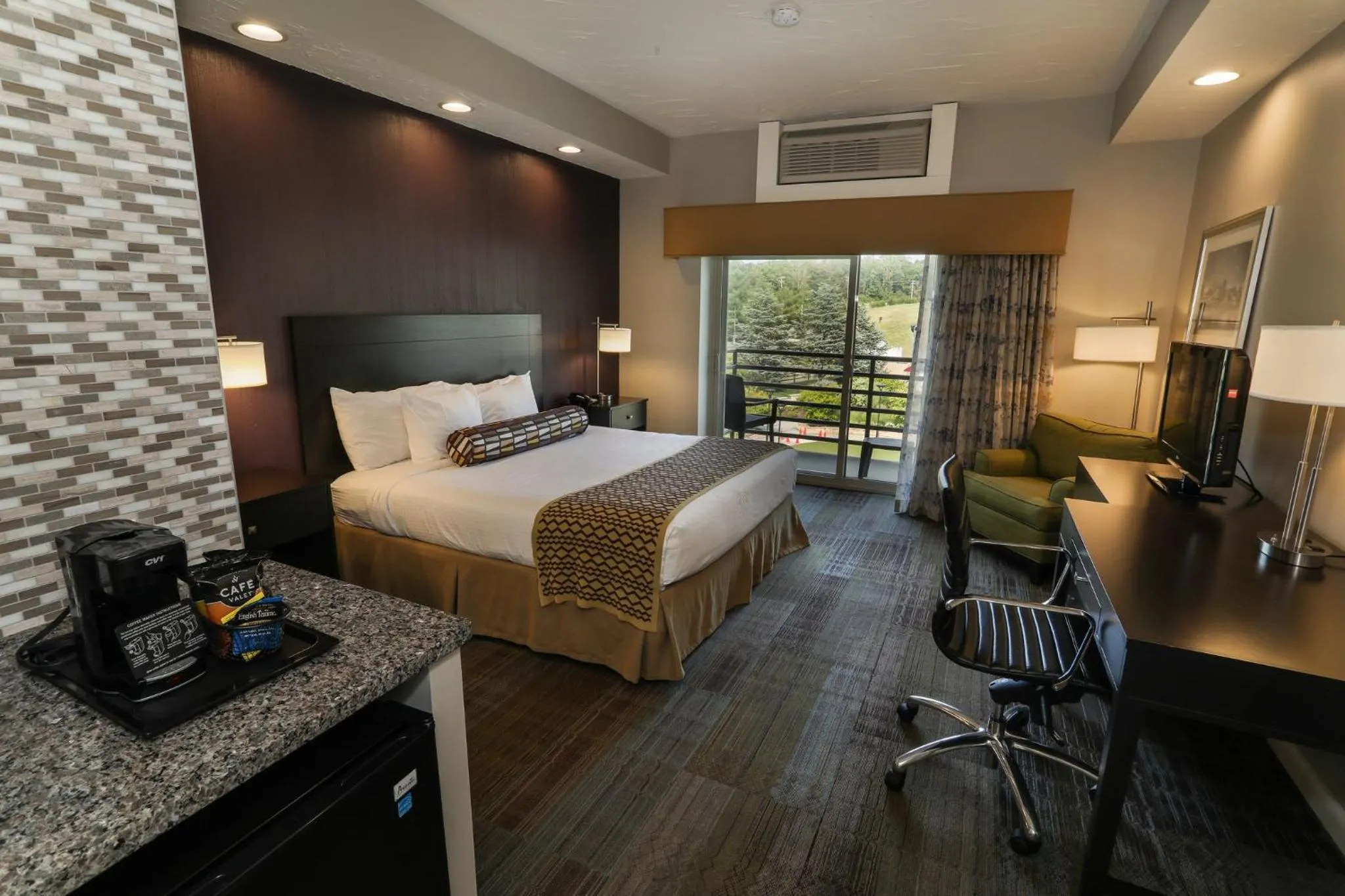 Photo of the whole room, Bed in Liberty Mountain Lodging by Vail Resorts