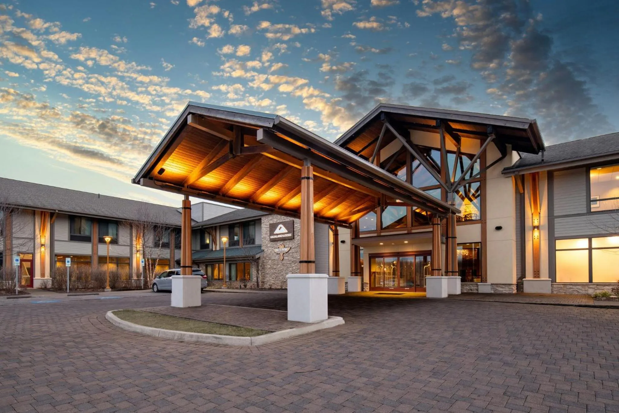 Property building in Liberty Mountain Lodging by Vail Resorts