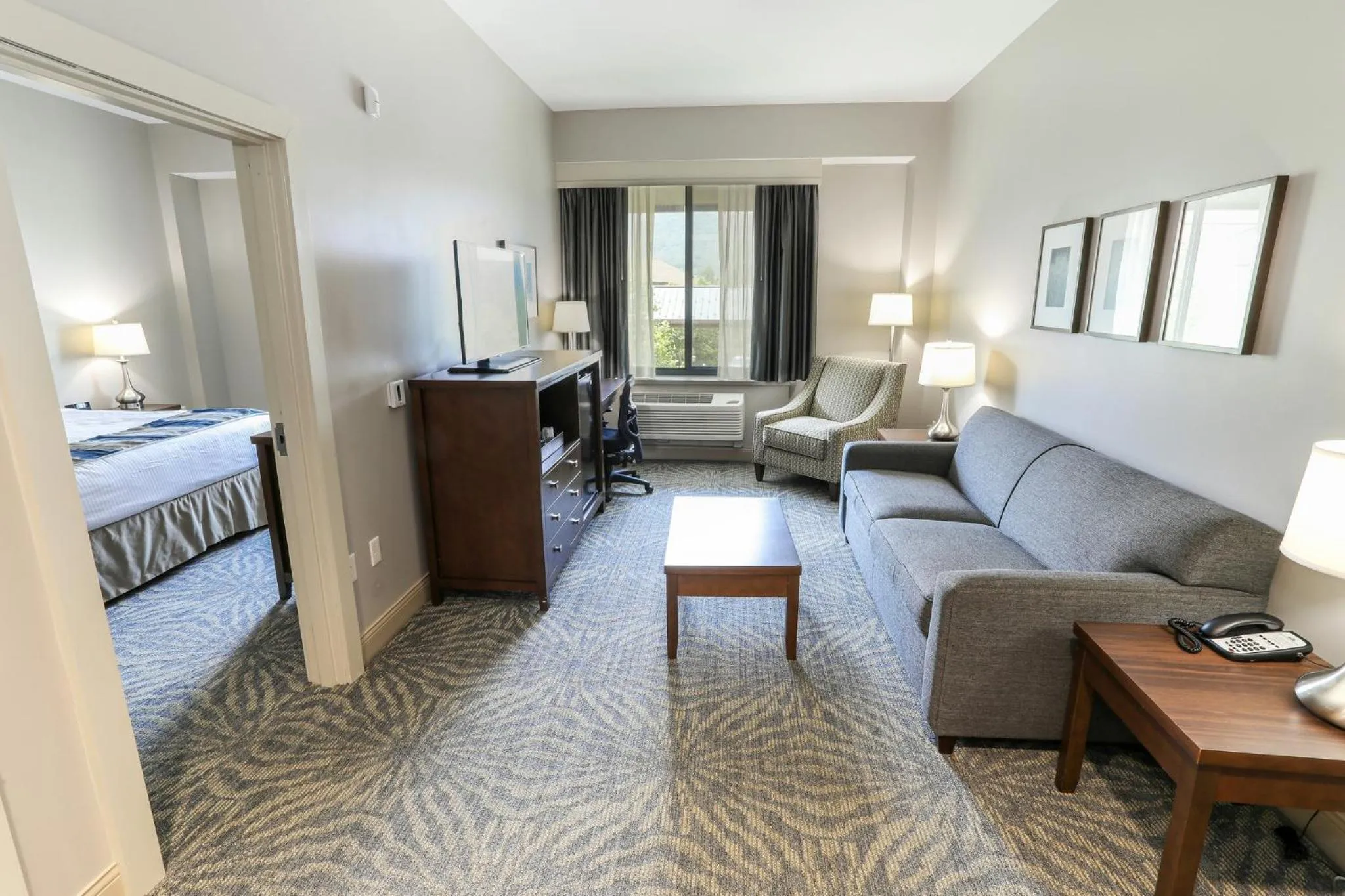 Photo of the whole room, Bed in Liberty Mountain Lodging by Vail Resorts