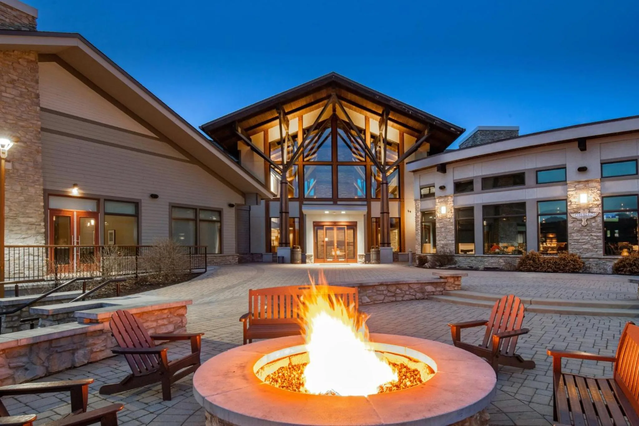 Property building in Liberty Mountain Lodging by Vail Resorts