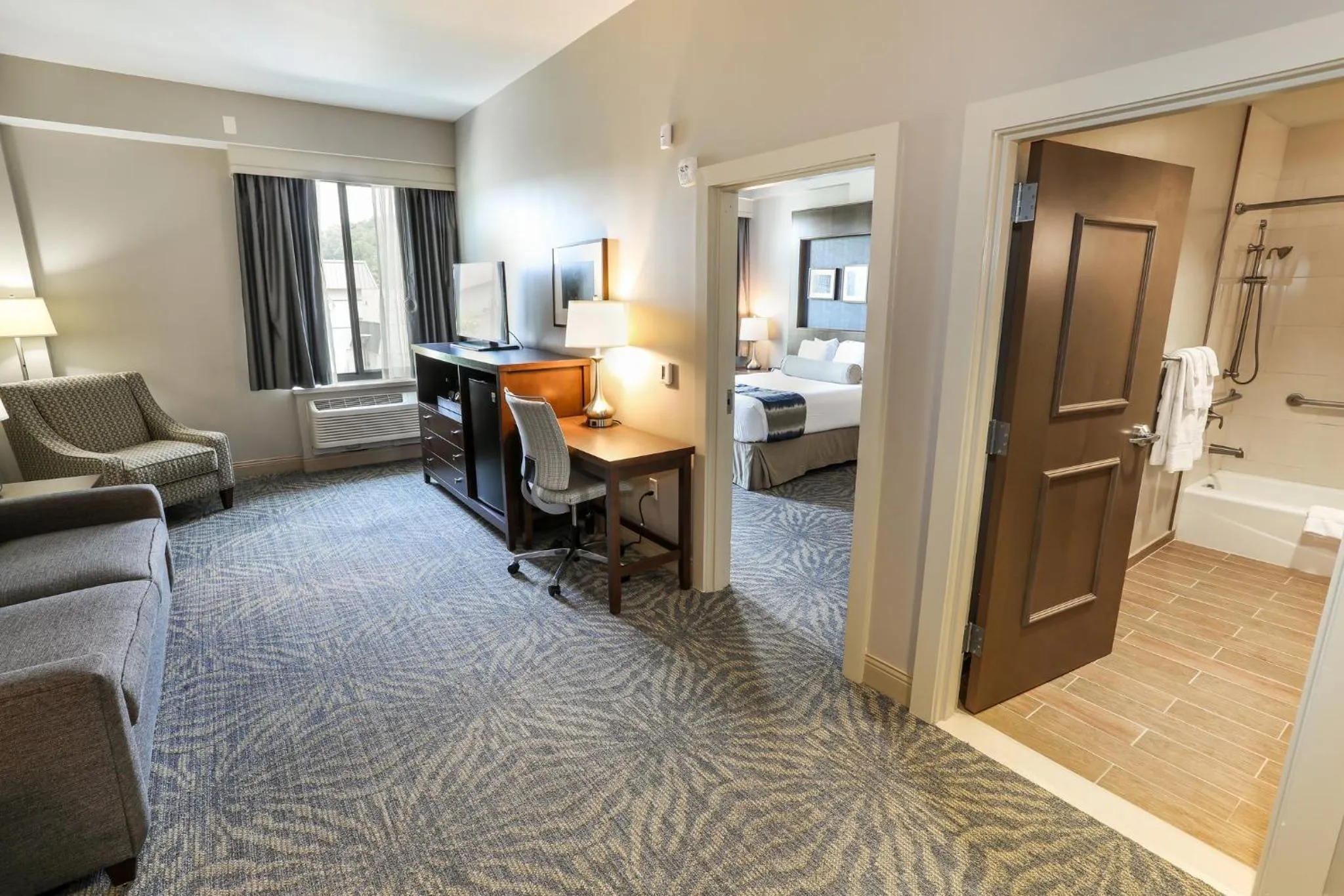 Photo of the whole room, Bed in Liberty Mountain Lodging by Vail Resorts