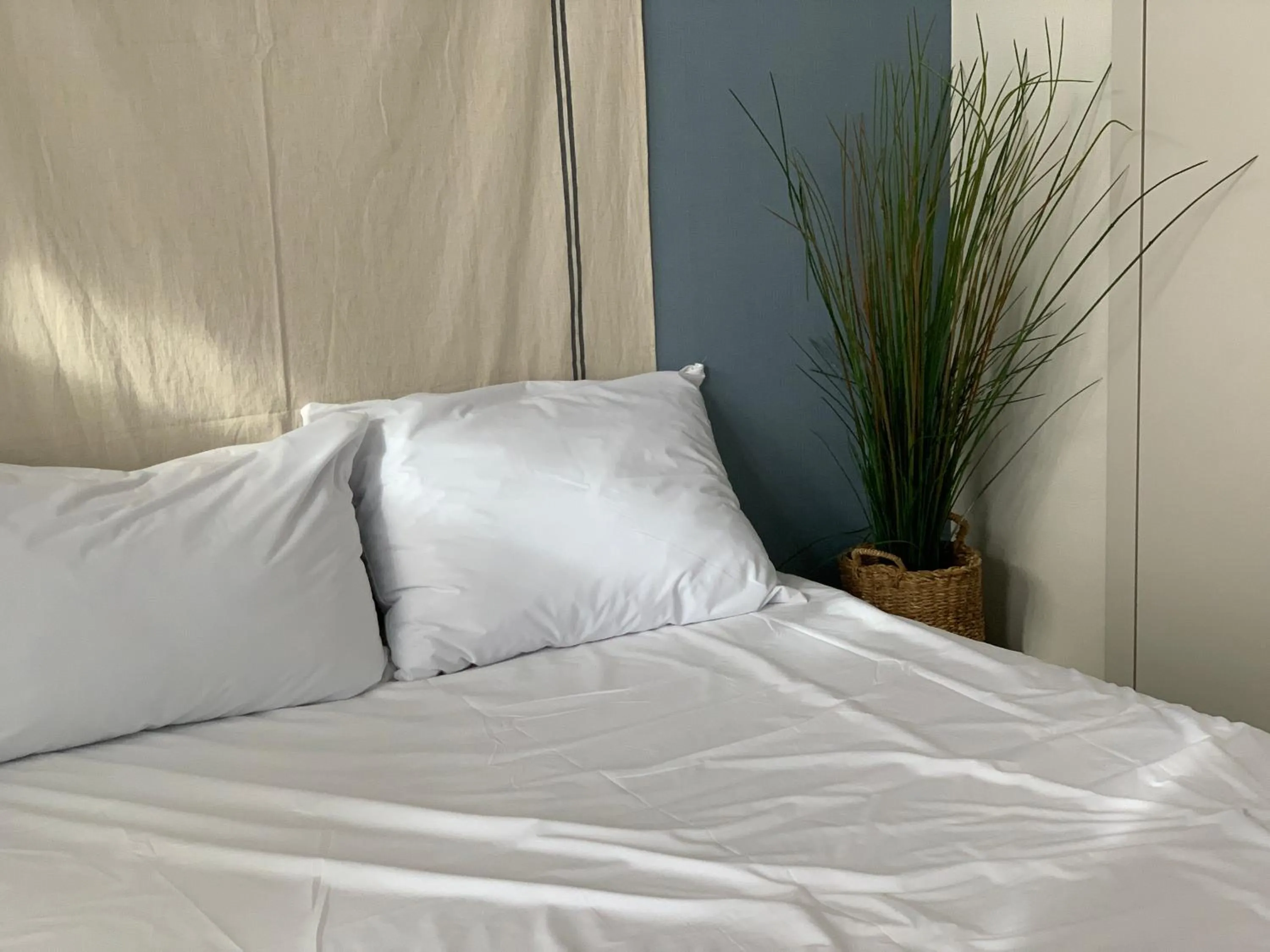 Bed in Landmark Stay in Songdo