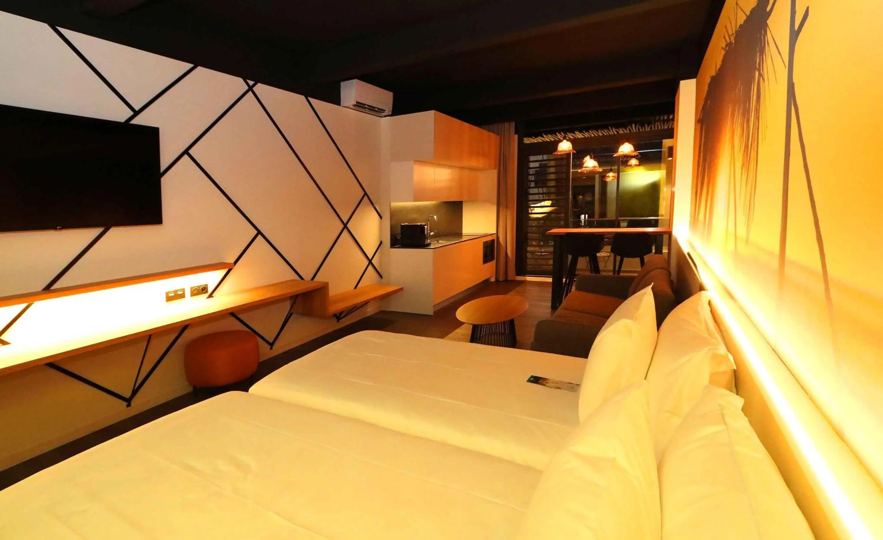 Bedroom, Bed in Boutique Hôtel Kon Tiki Tahiti