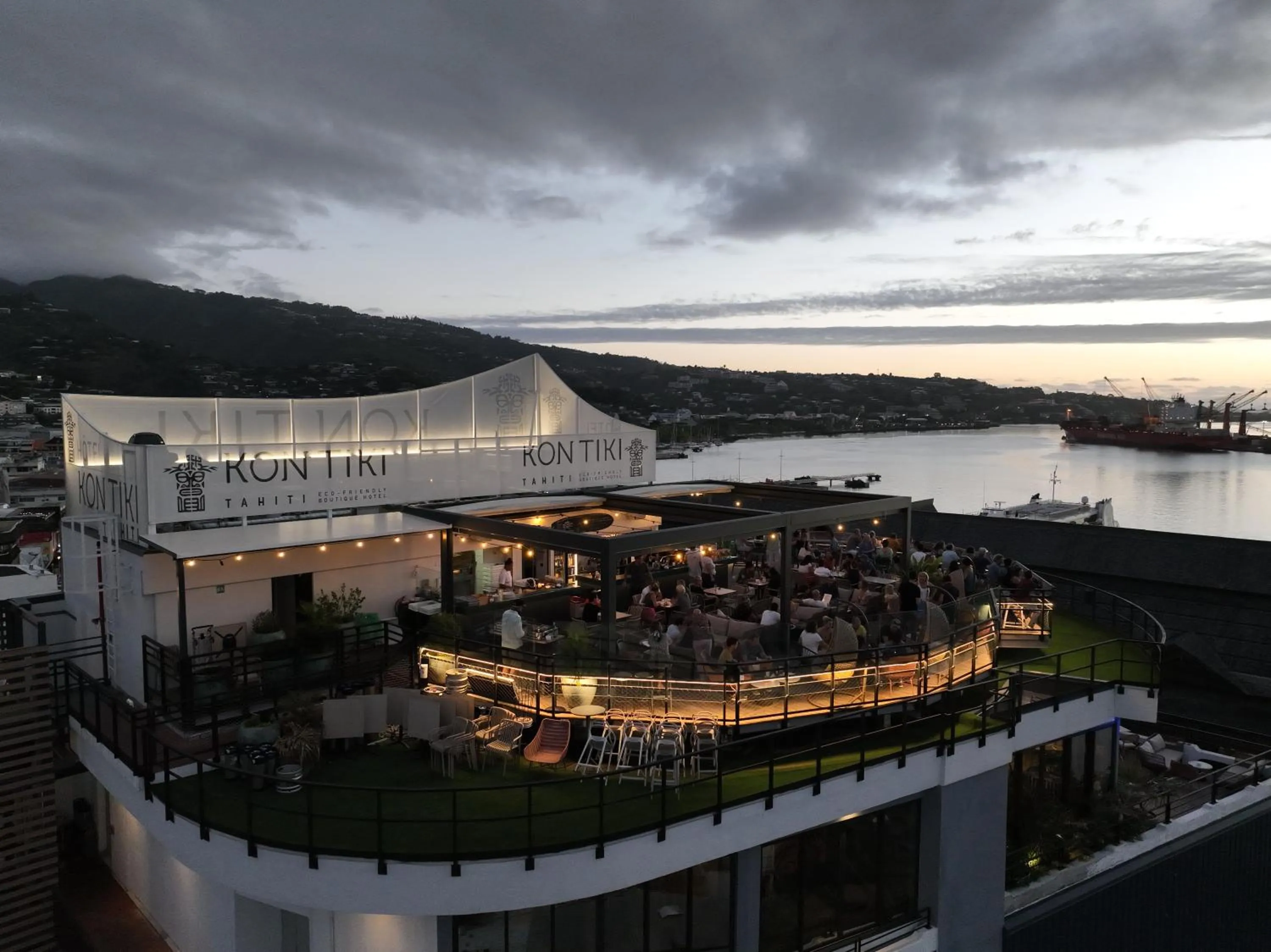 Property building in Boutique Hôtel Kon Tiki Tahiti