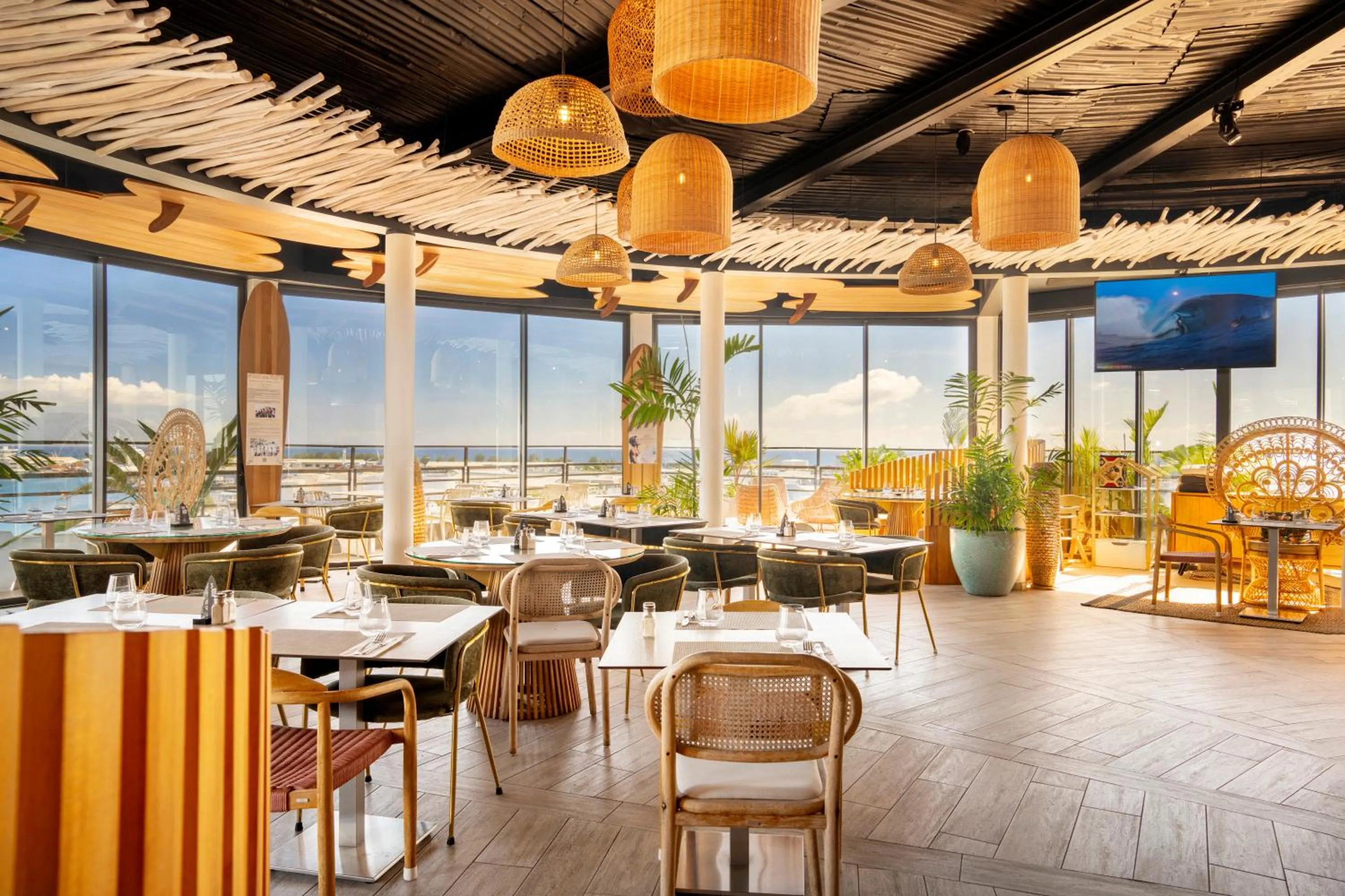 Restaurant/places to eat in Boutique Hôtel Kon Tiki Tahiti