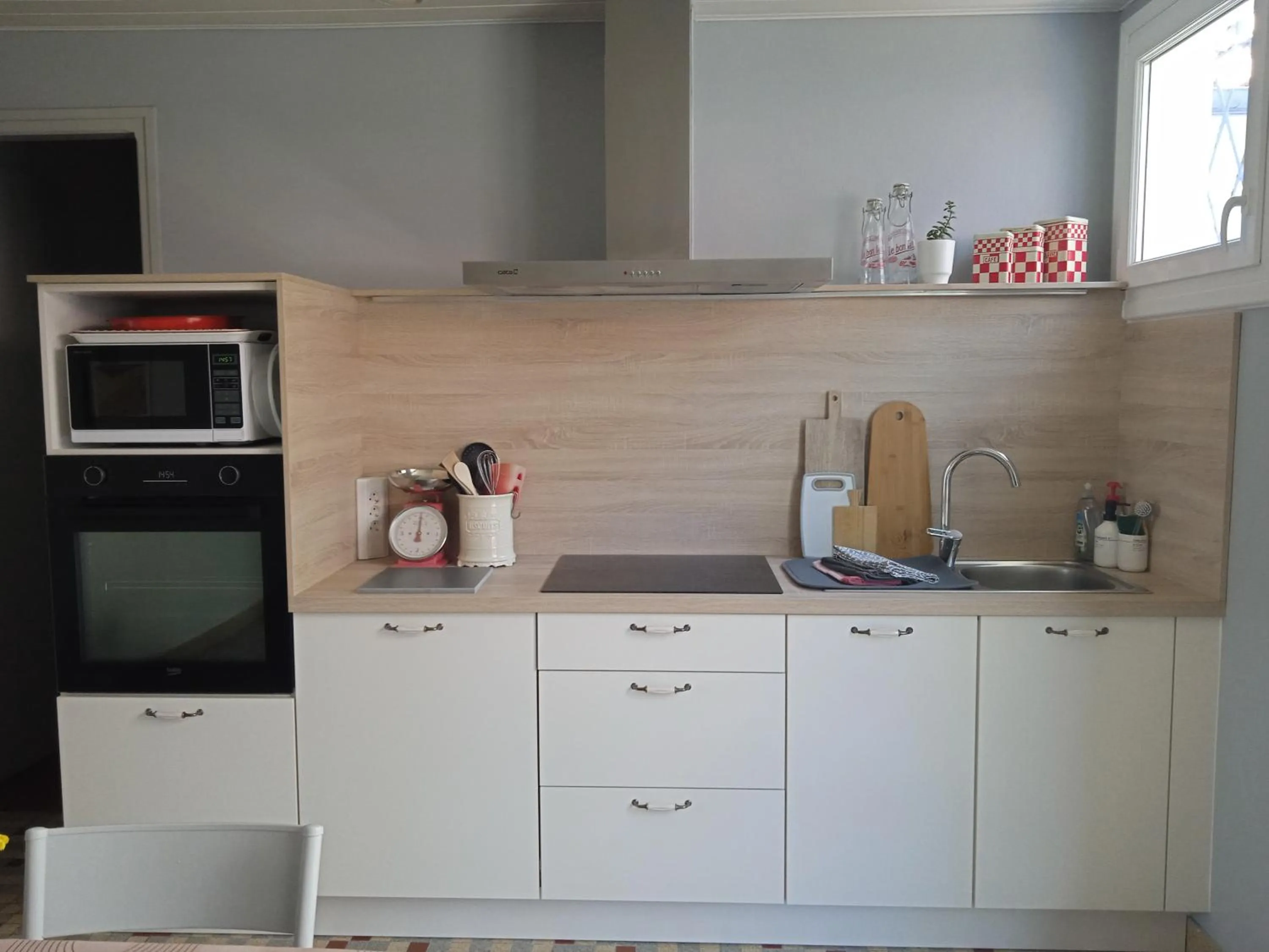 stove in Les jardins de Mimizan