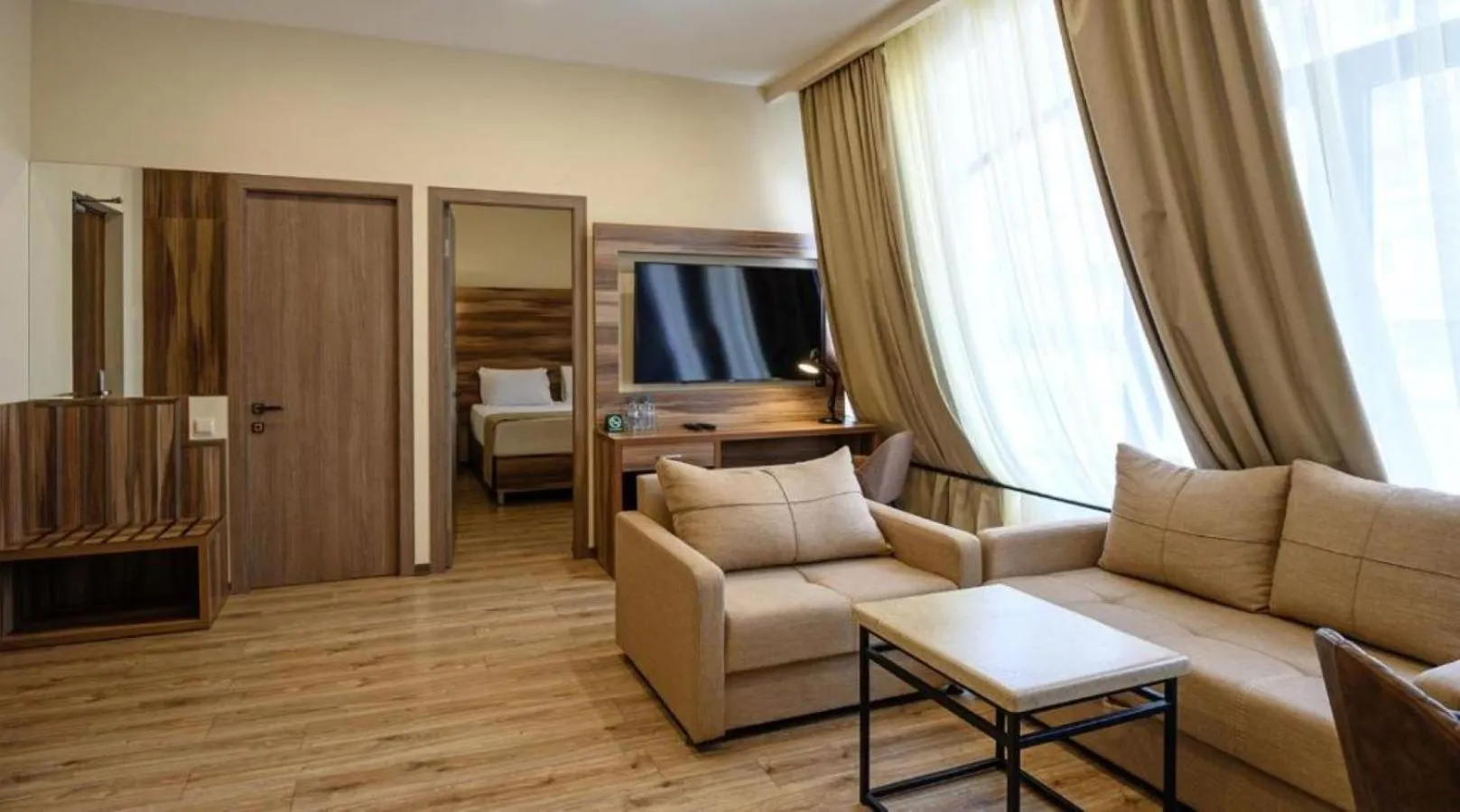Living room, Bed in Nacho Hotel Yerevan, By One