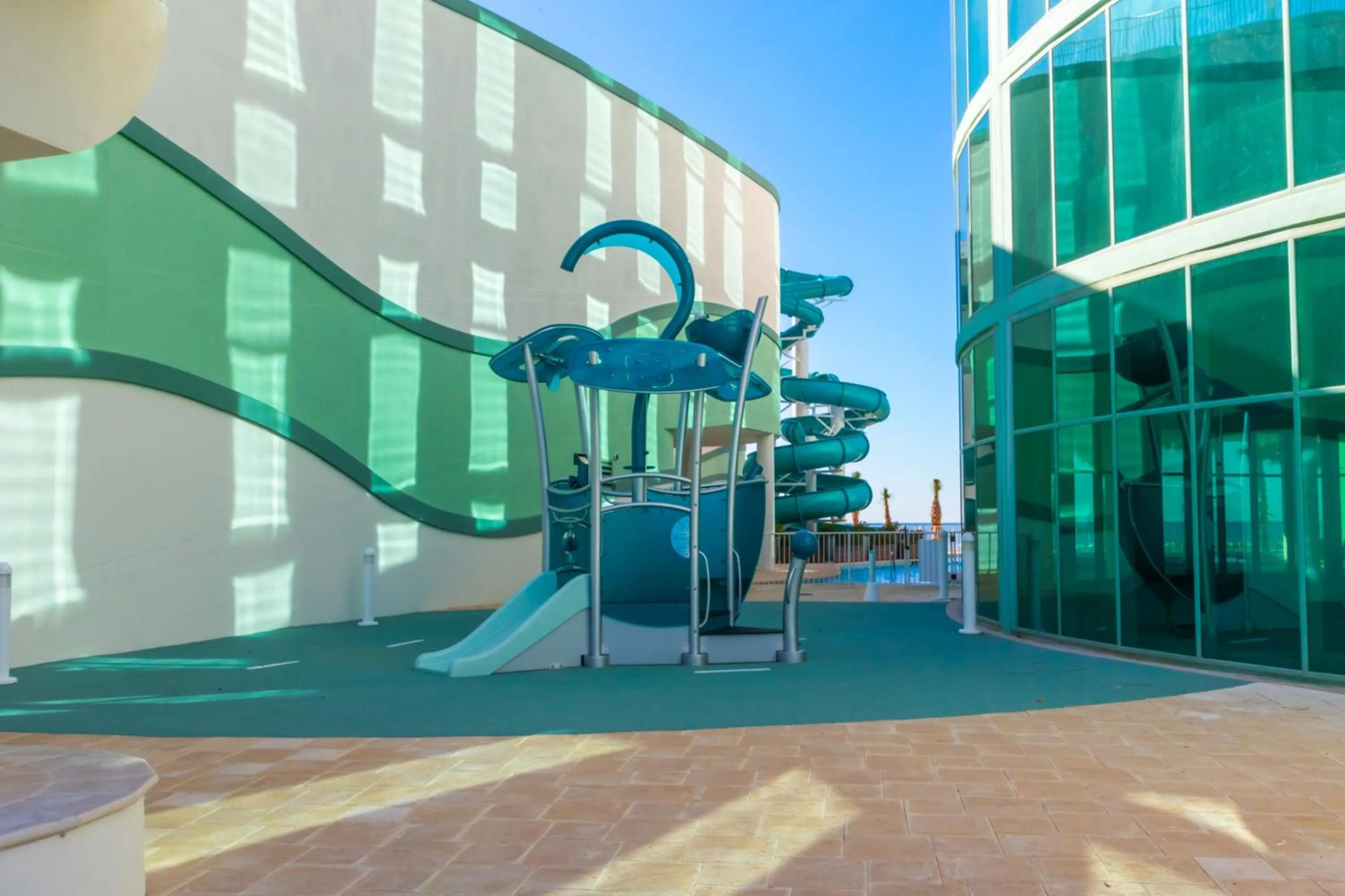 Children play ground in Turquoise 1908C
