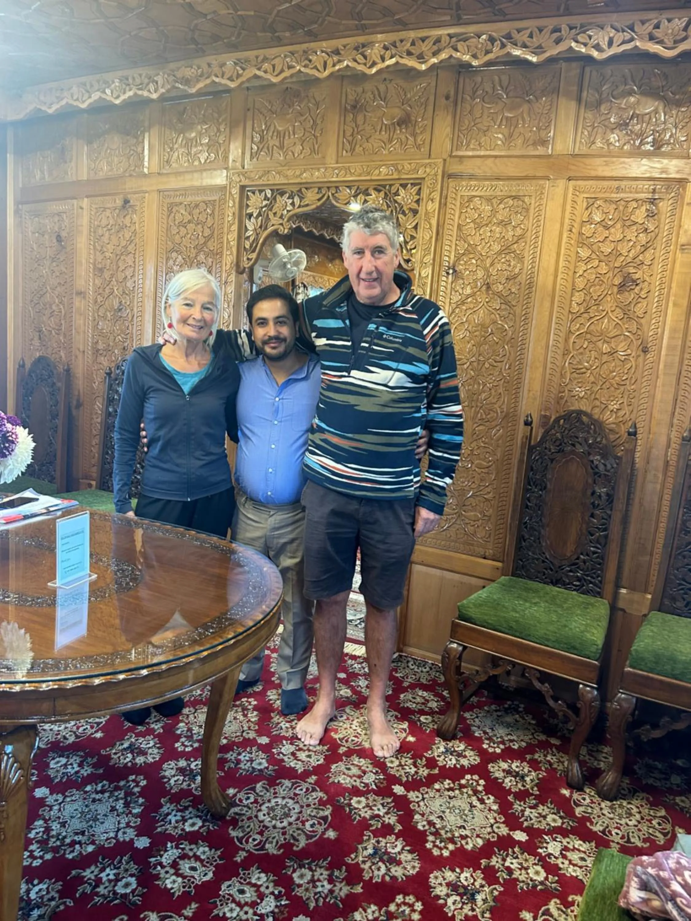 Guests in Dilshad Houseboats