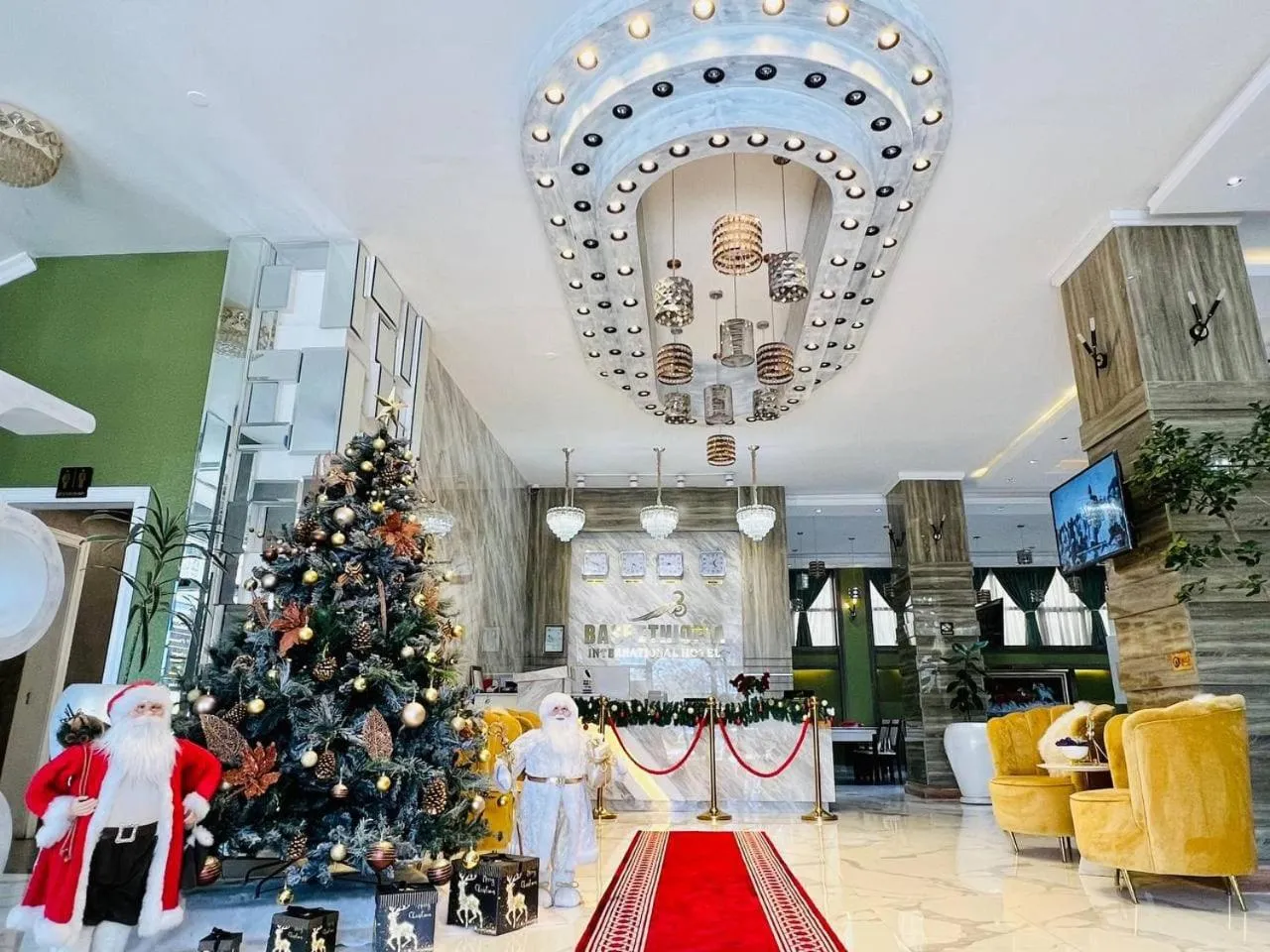 Lobby or reception in Base Ethiopia International Hotel