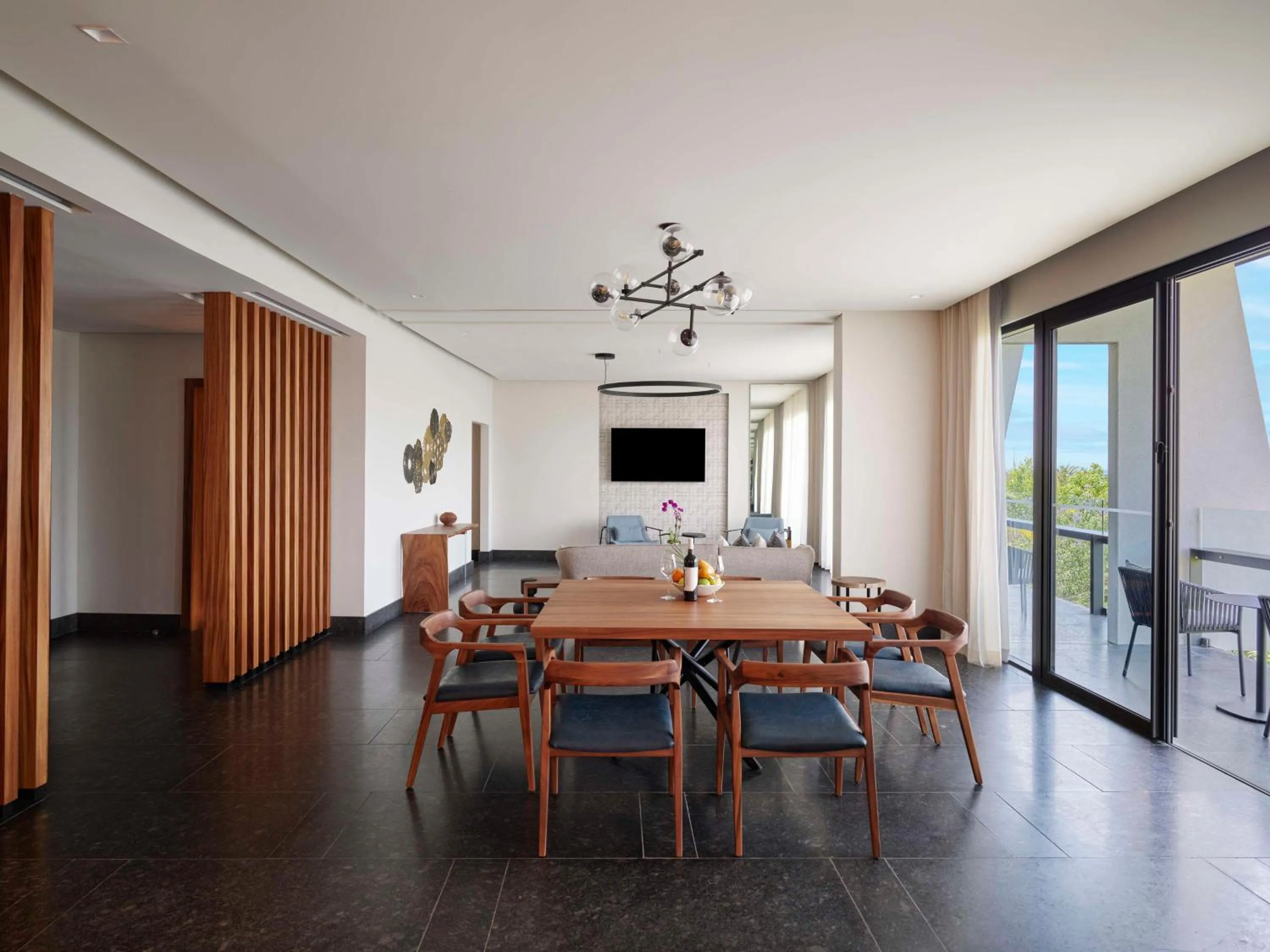 Living room in Conrad Tulum Riviera Maya