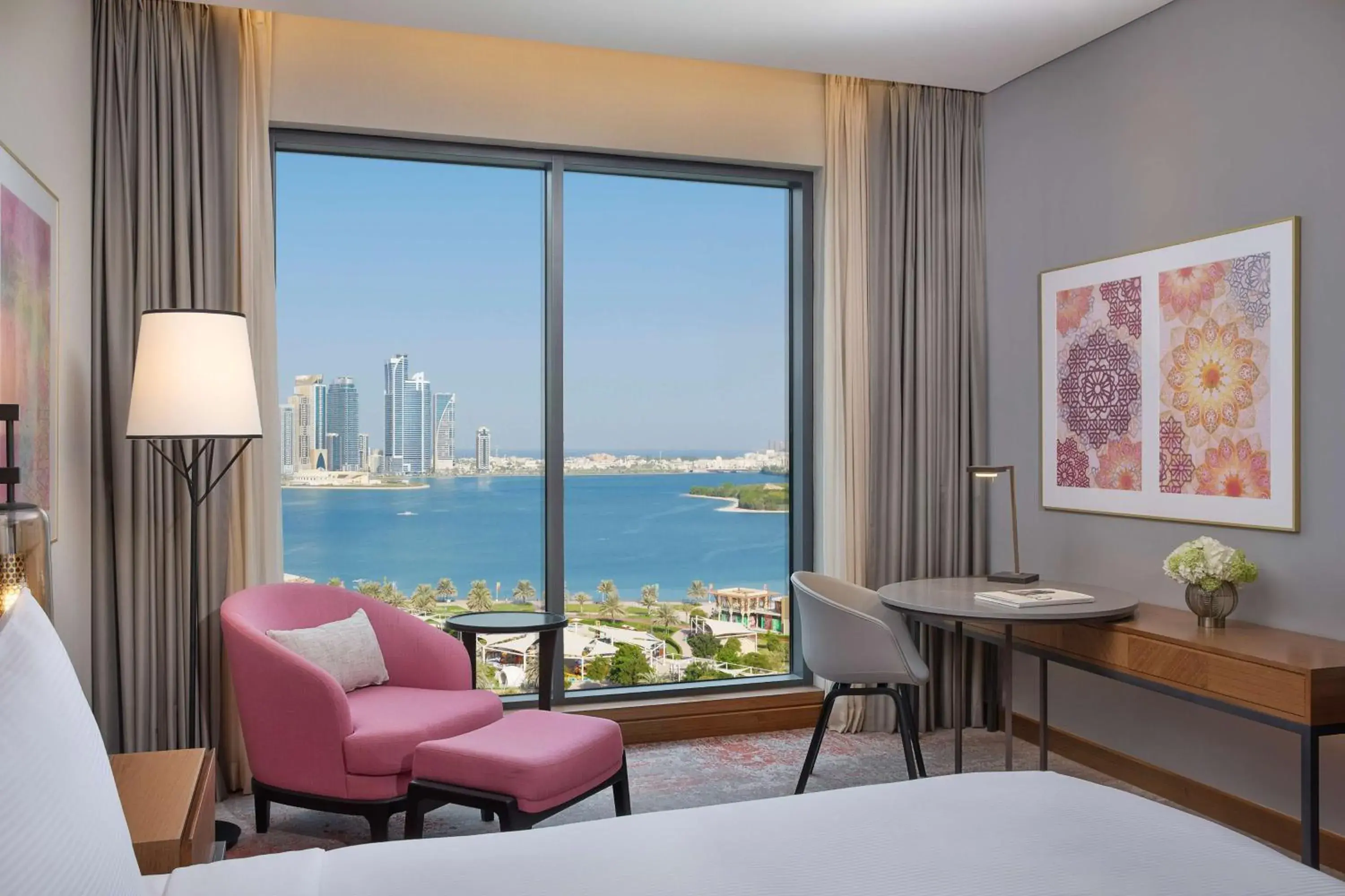 Superior Room with Two Double Beds and Waterfront View in DoubleTree by Hilton Sharjah Waterfront Hotel And Residences Superior Room with Two Double Beds and Waterfront View in DoubleTree by Hilton Sharjah Waterfront Hotel And Residences